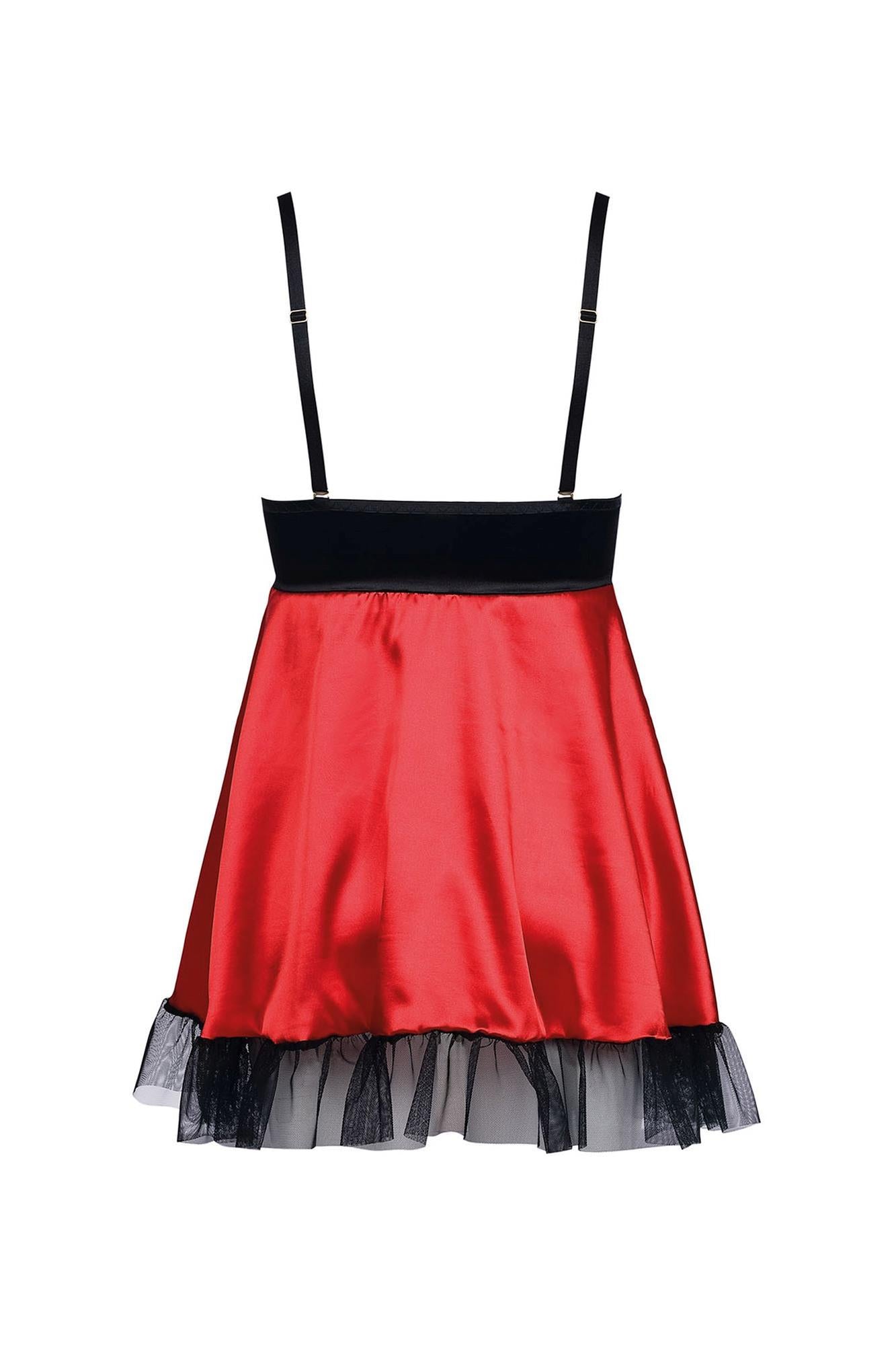 Lingerie - Lisbeth L/XL (Combinaison rouge)