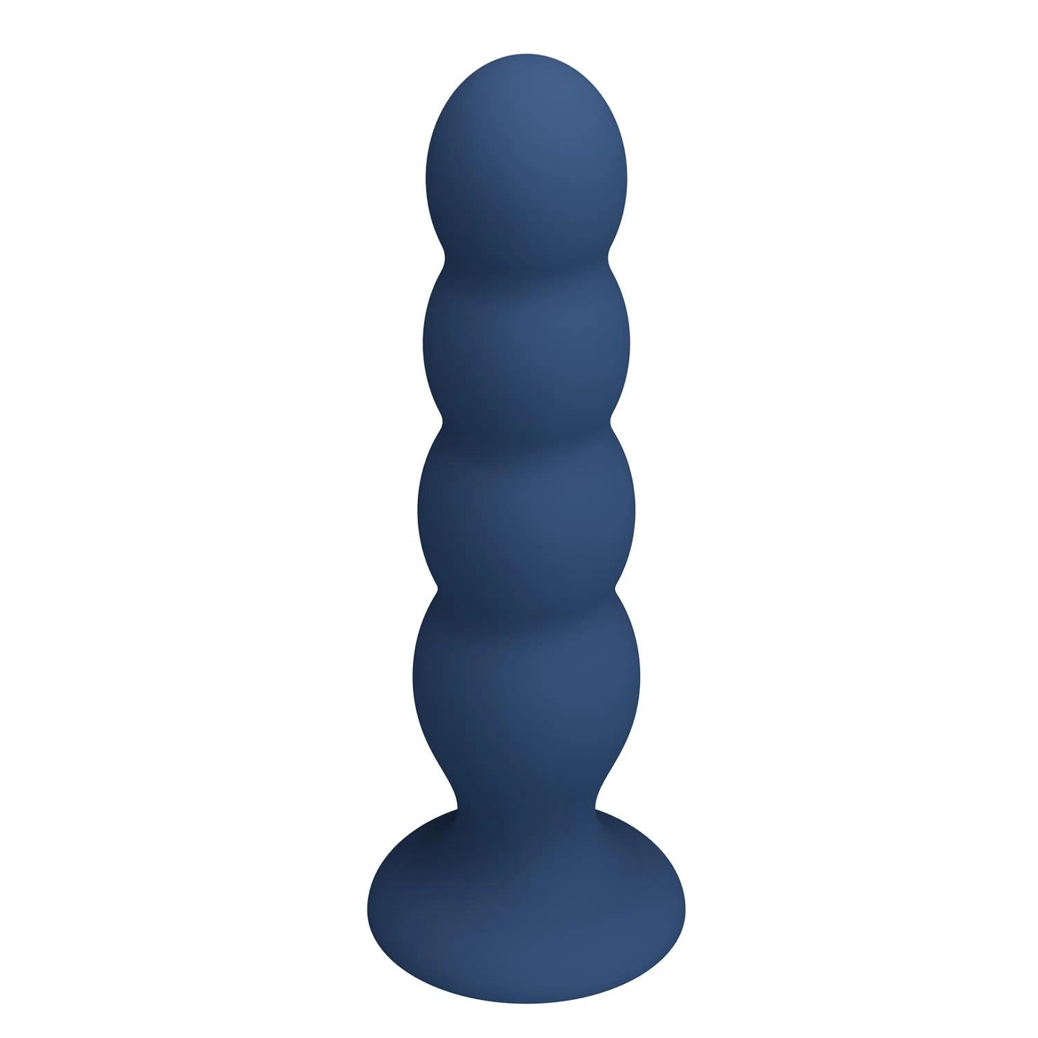 Mr. Play Metal & Liquid Silicone Anal Plug with 4 Metal Balls