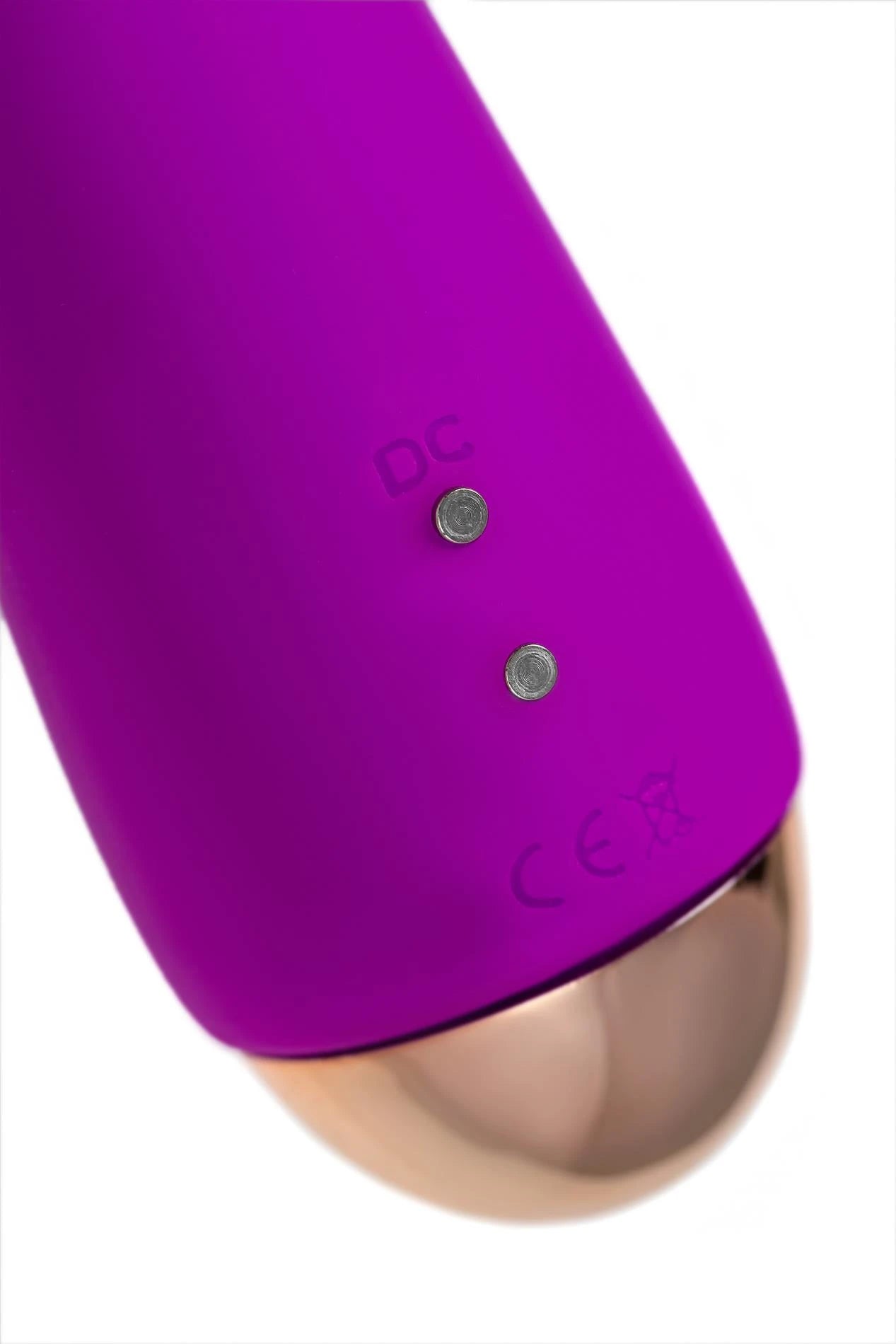 Vibromasseur Flovetta de Toyfa HYACINTH, silicone, violet, 21,5 cm