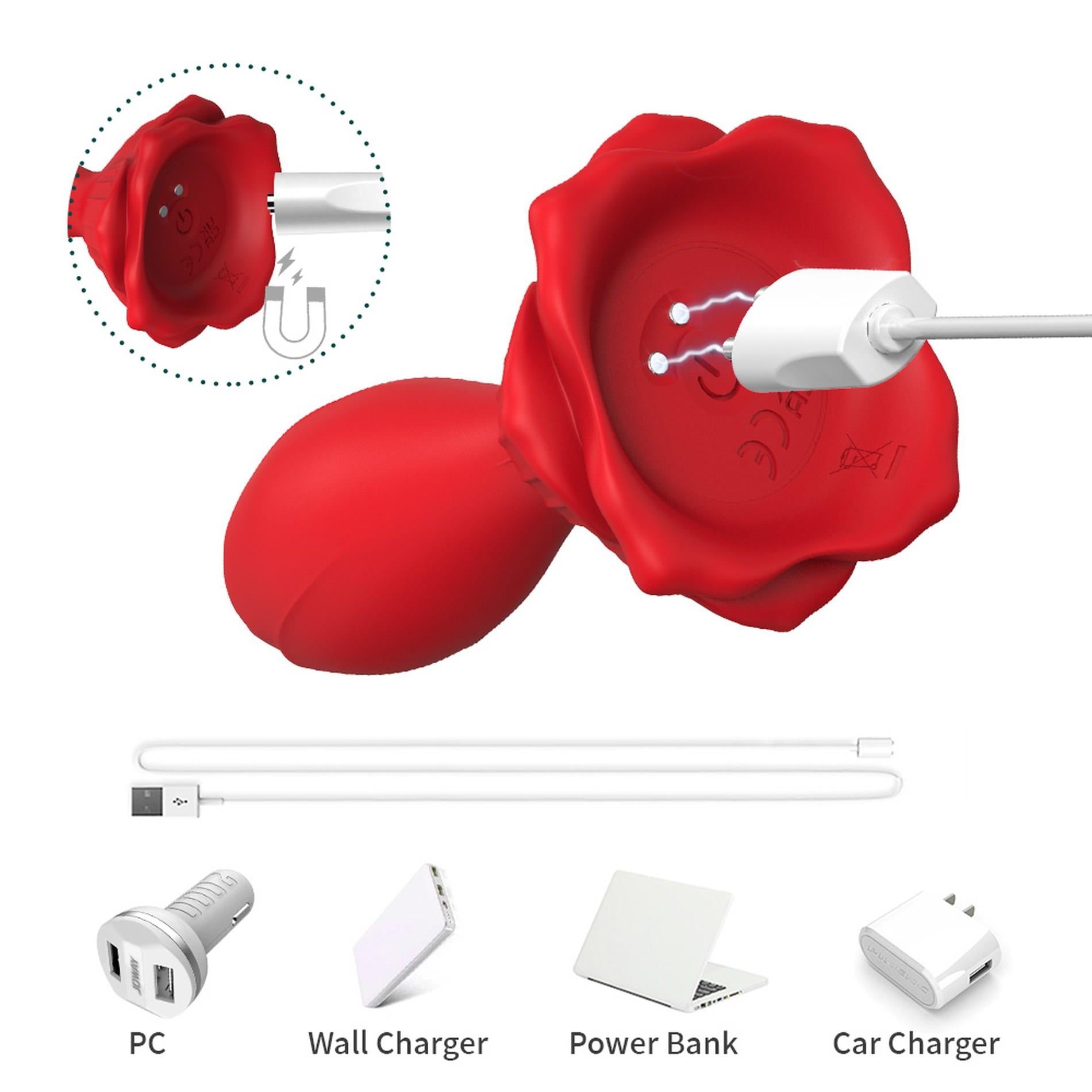 Rosenberg Red, 9 fonctions de vibration