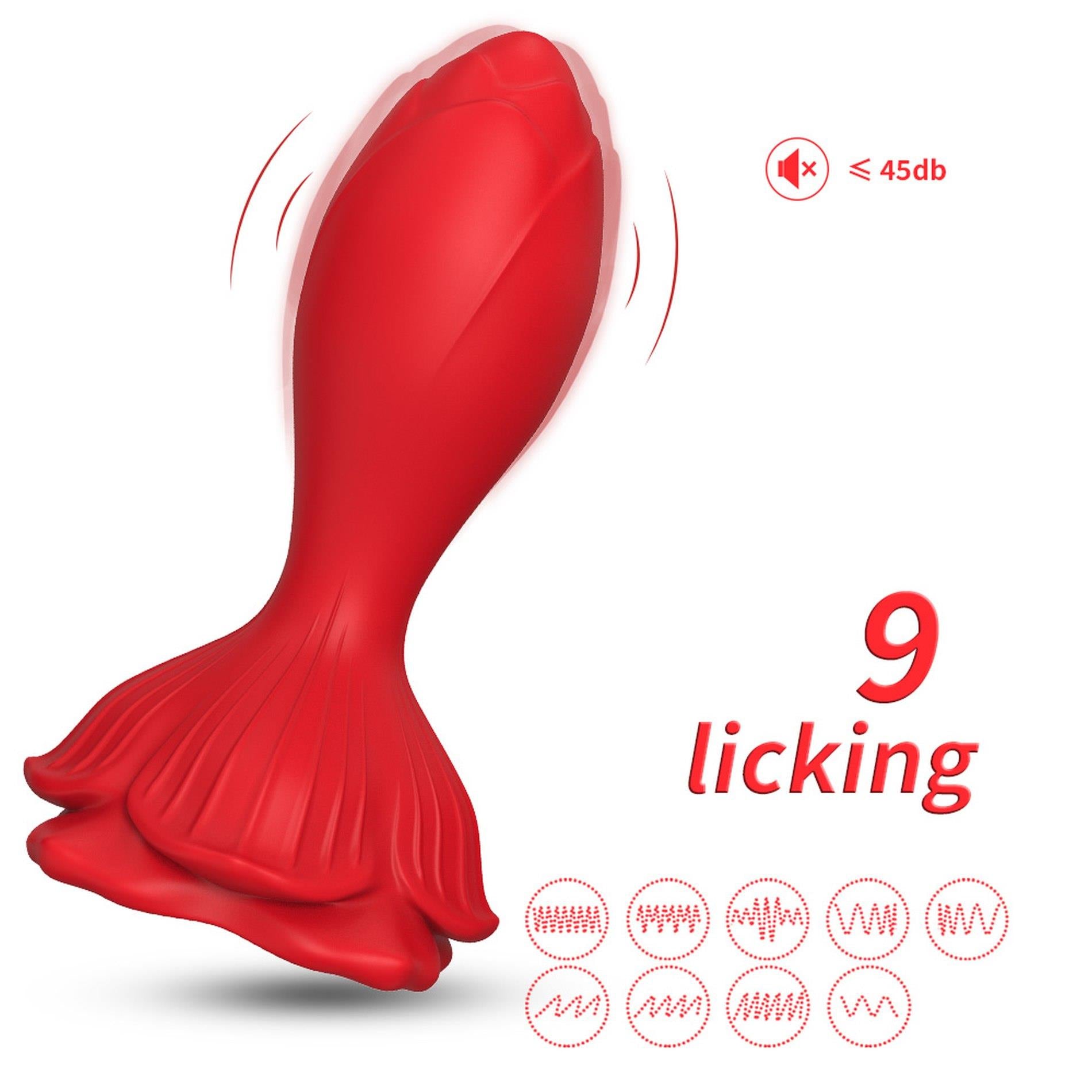 Rosenberg Red, 9 fonctions de vibration