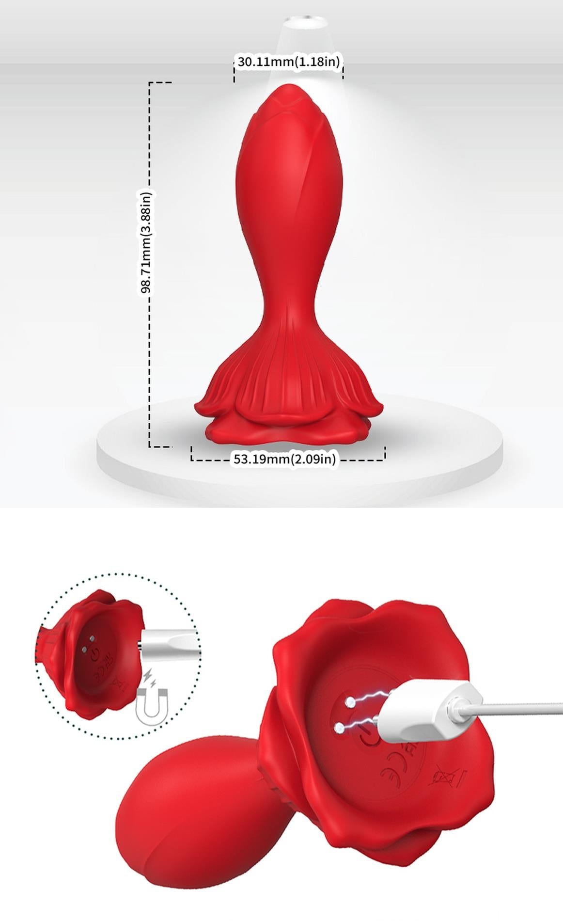 Rosenberg Red, 9 fonctions de vibration