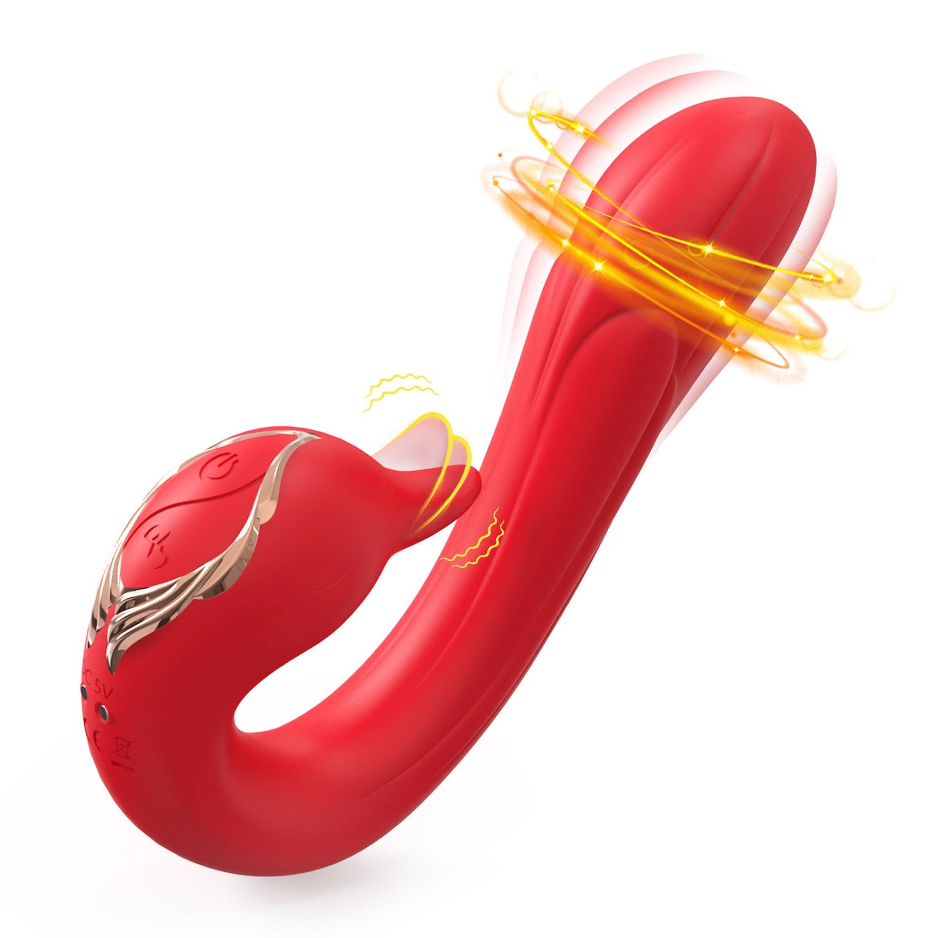 Swan Red, 9 fonctions de vibration