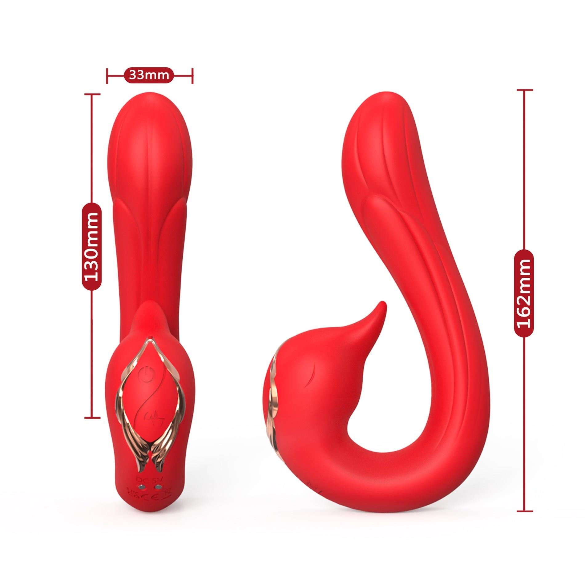 Swan Red, 9 fonctions de vibration