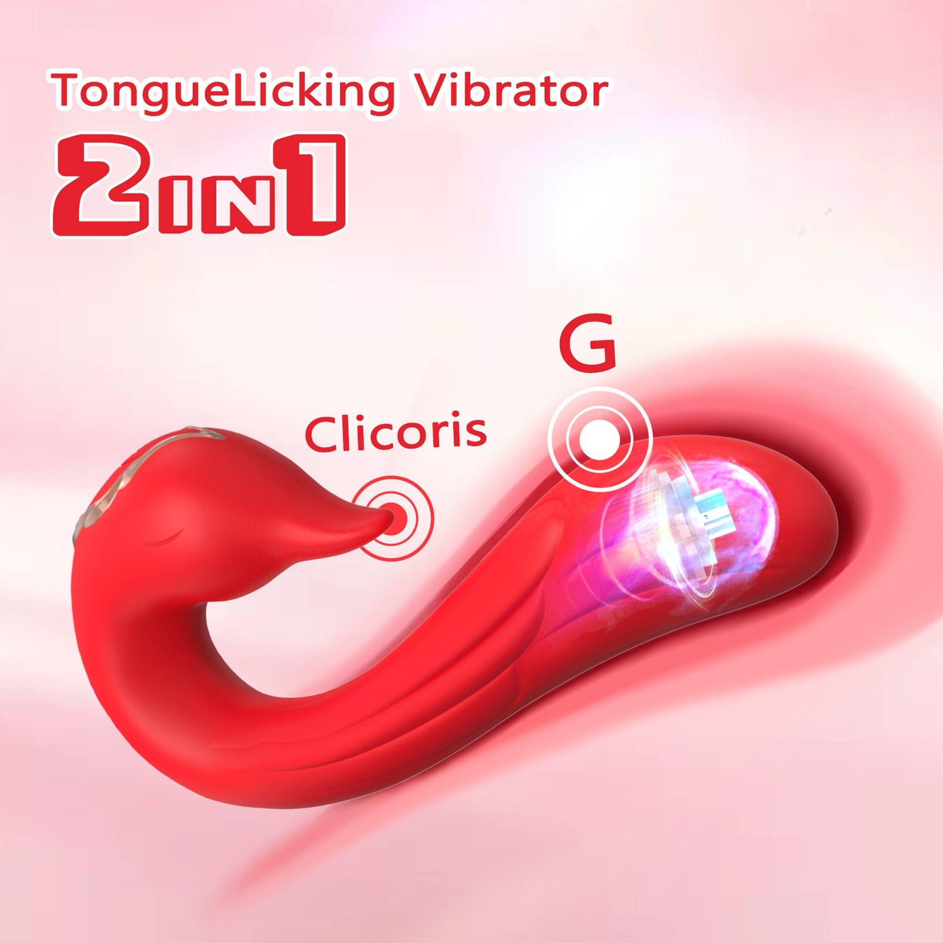 Swan Red, 9 fonctions de vibration