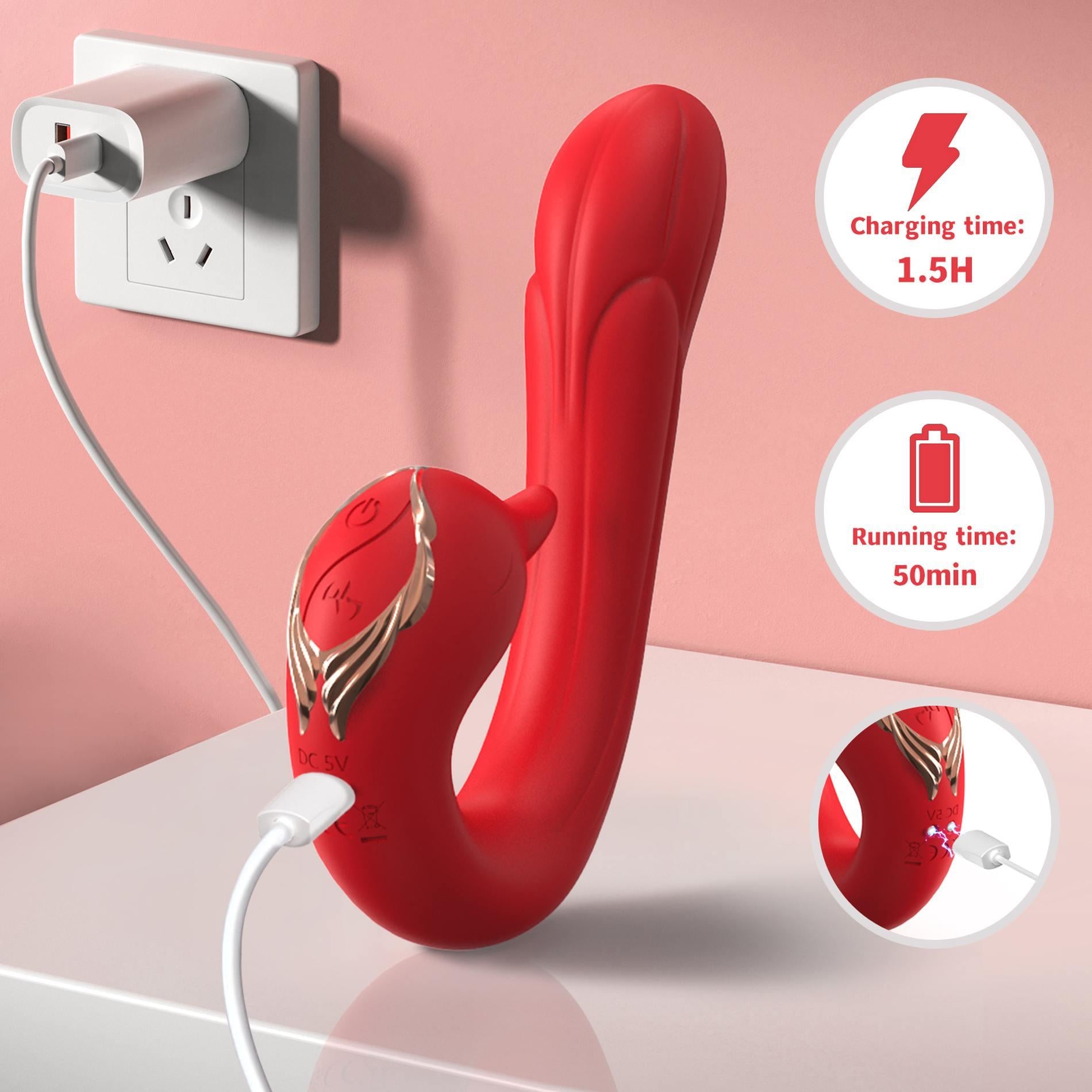 Swan Red, 9 fonctions de vibration