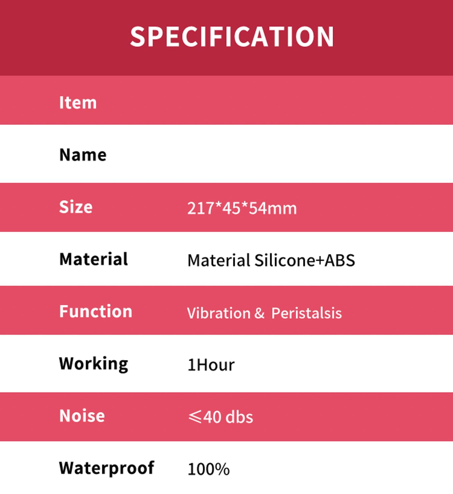 Dick Red 9 vibration function