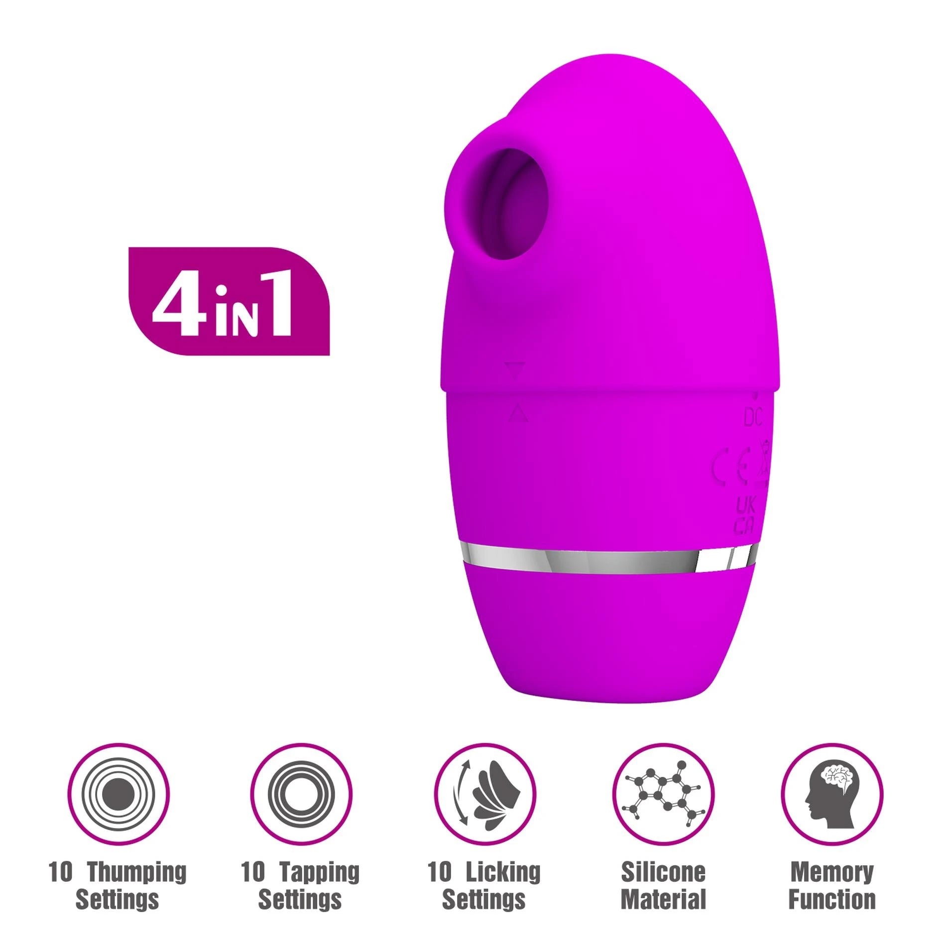 PRETTY LOVE - Shakira, Silicone, USB rechargeable