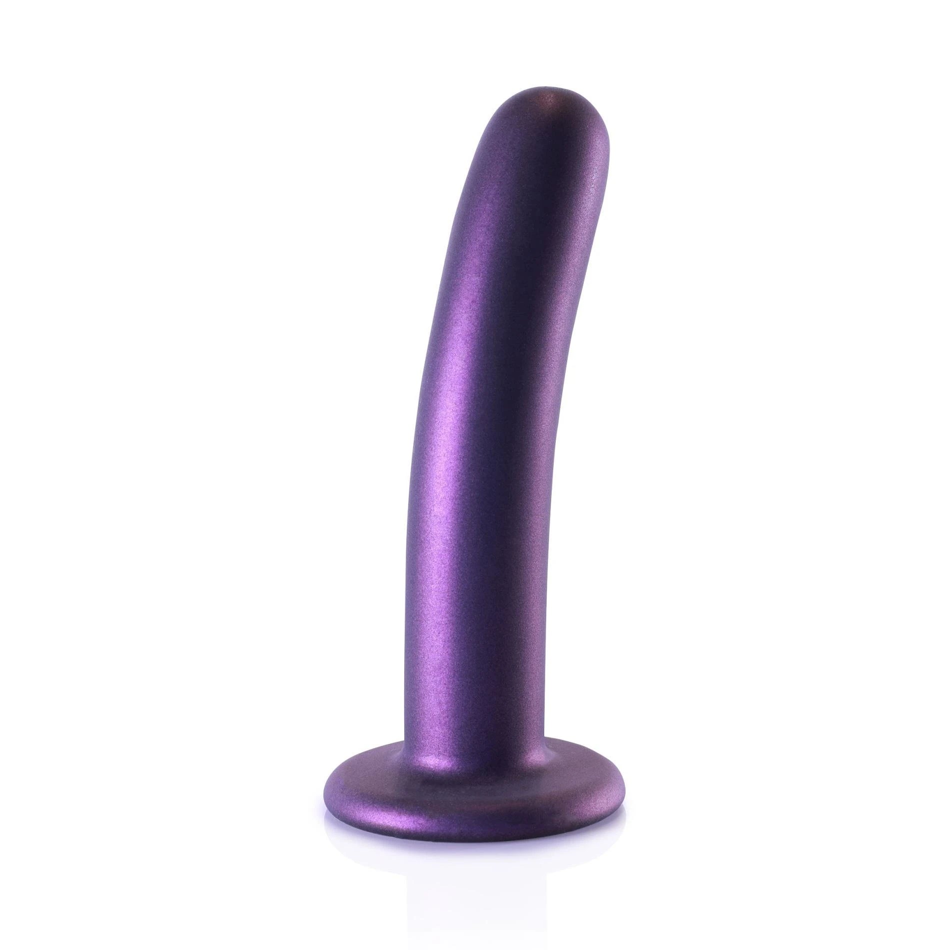 Gode ceinture en silicone lisse point G - 6'' / 14,5 cm