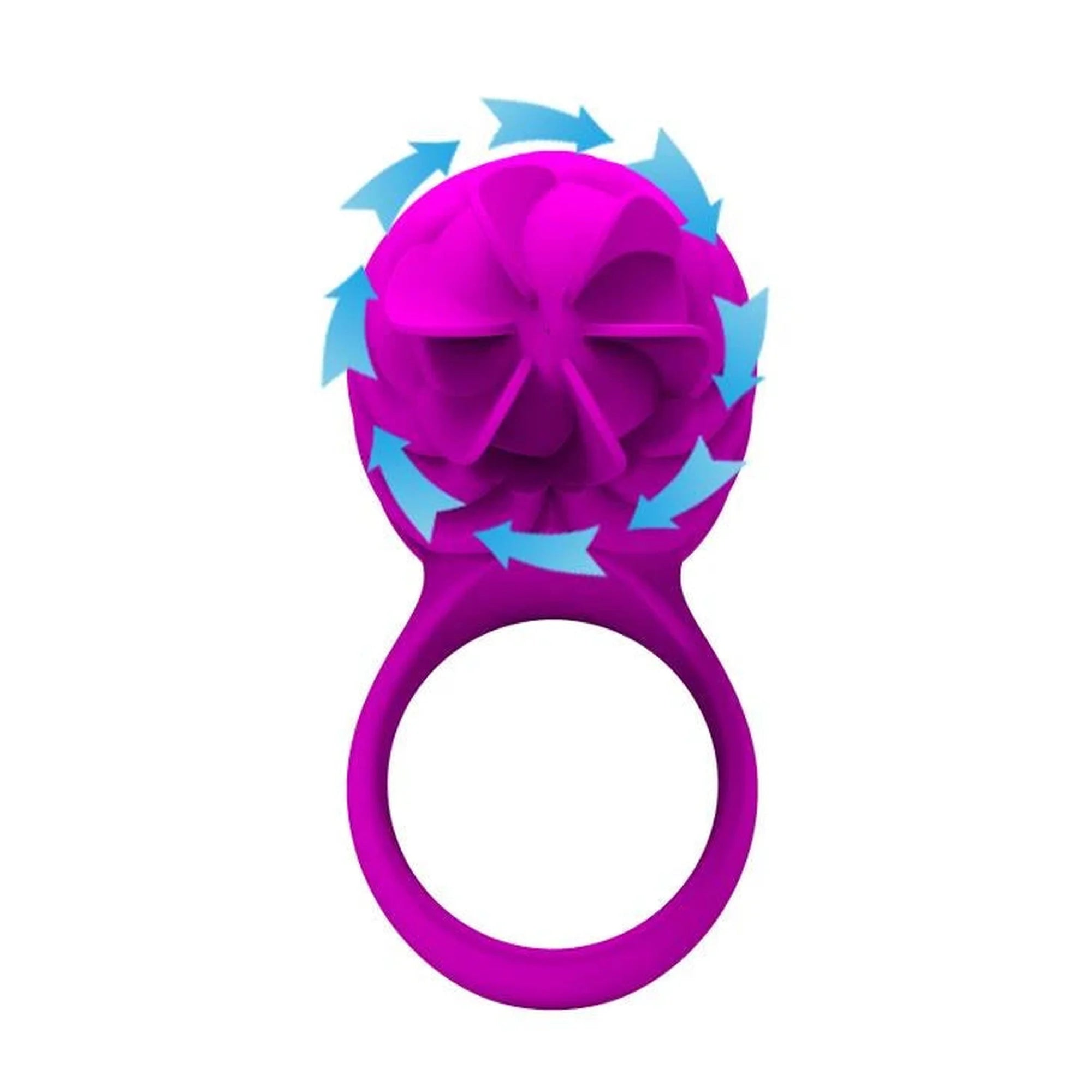 PRETTY LOVE -Frances Anneau vibrant pour pénis rotatif