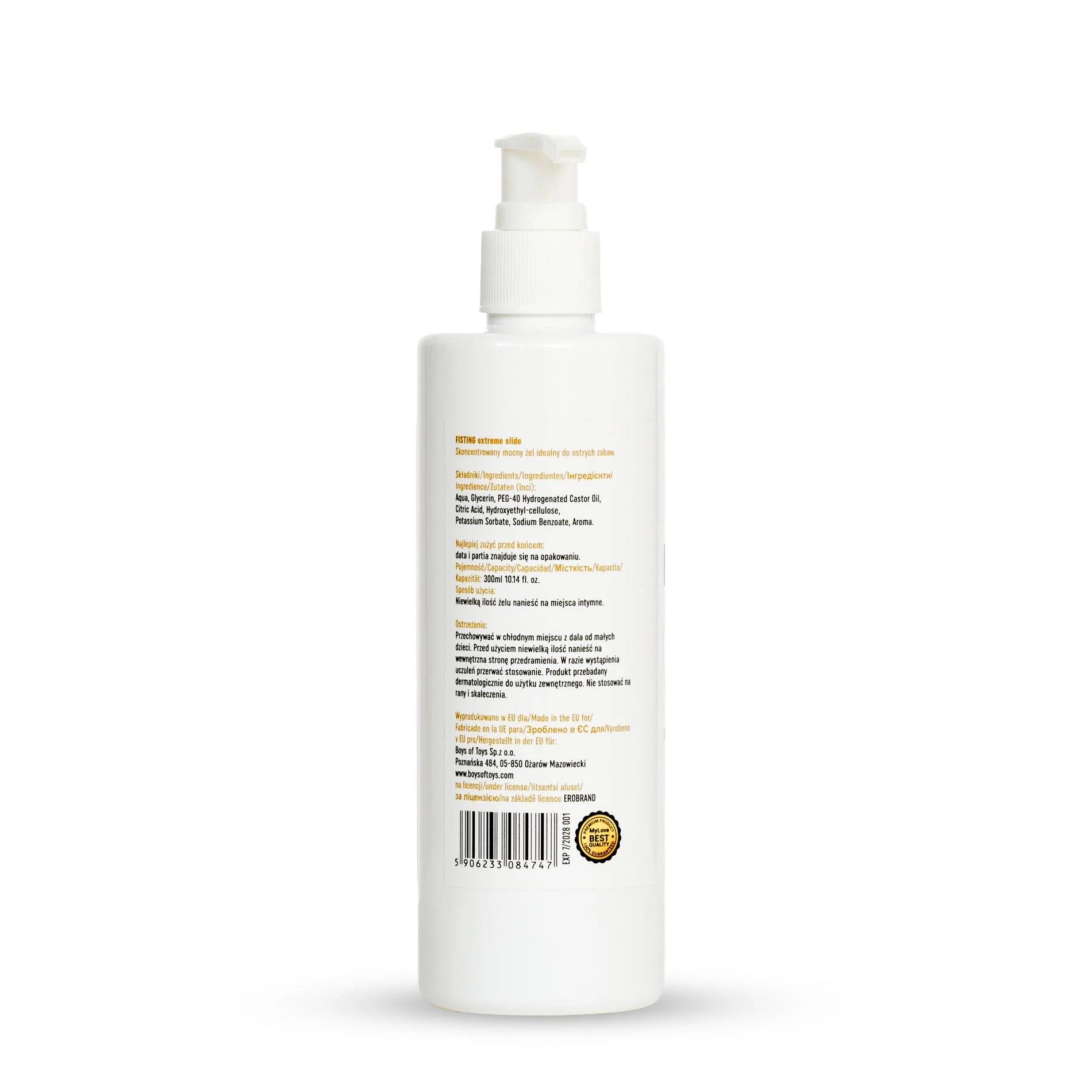 MyLove Fisting-extreme lubricant 300 ml.