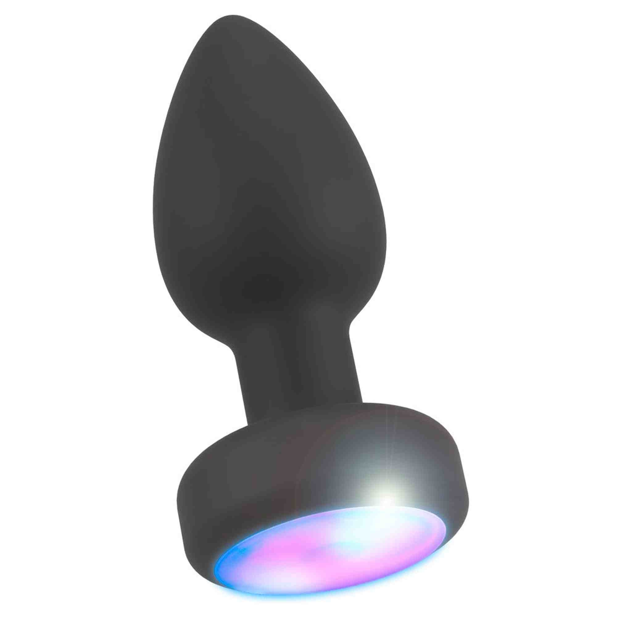 RC Flashing Butt Plug with Vibration