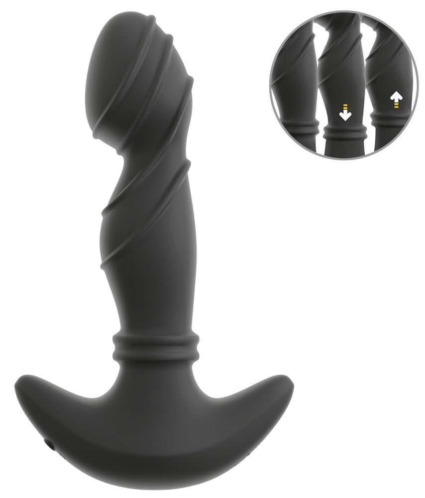 Vibrating Prostate Plug with Moving Rings