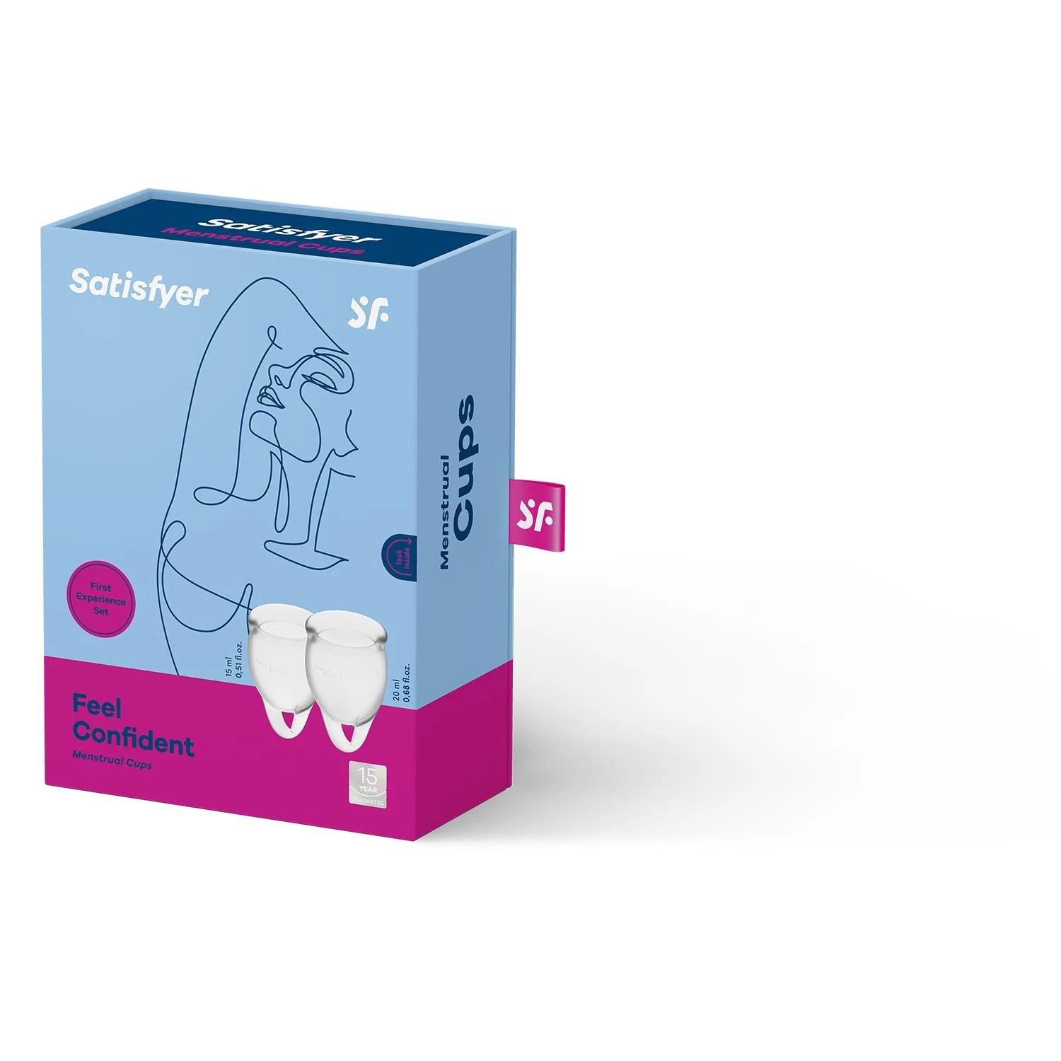 Feel Confident - Menstrual Cup - Transparent