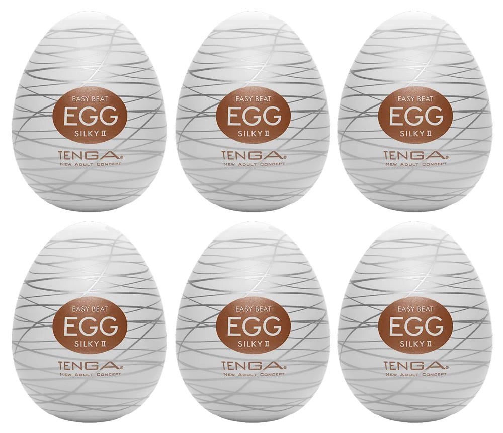 Tenga Egg Silky II Pack of 6