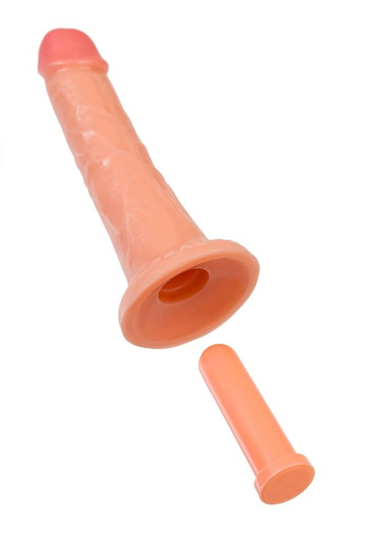 Realistic dildo Caliber 18/3 , PVC, flesh,  length 18cm, diameter 3cm