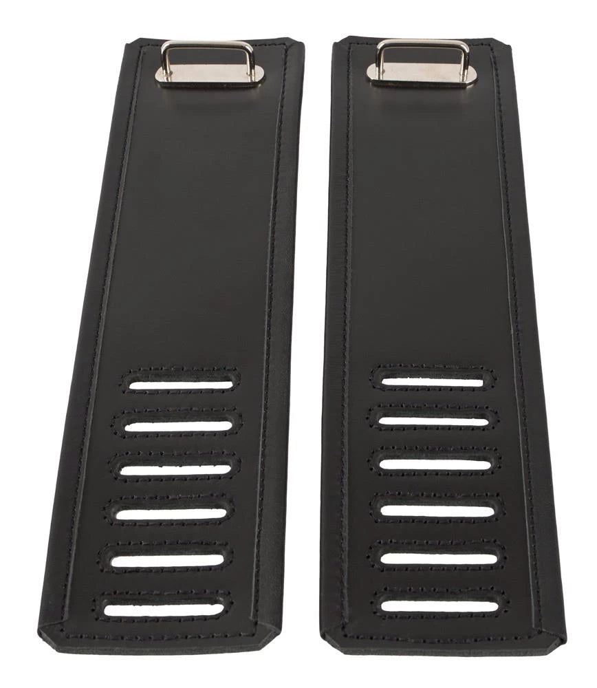 Attaches de poignet en cuir
