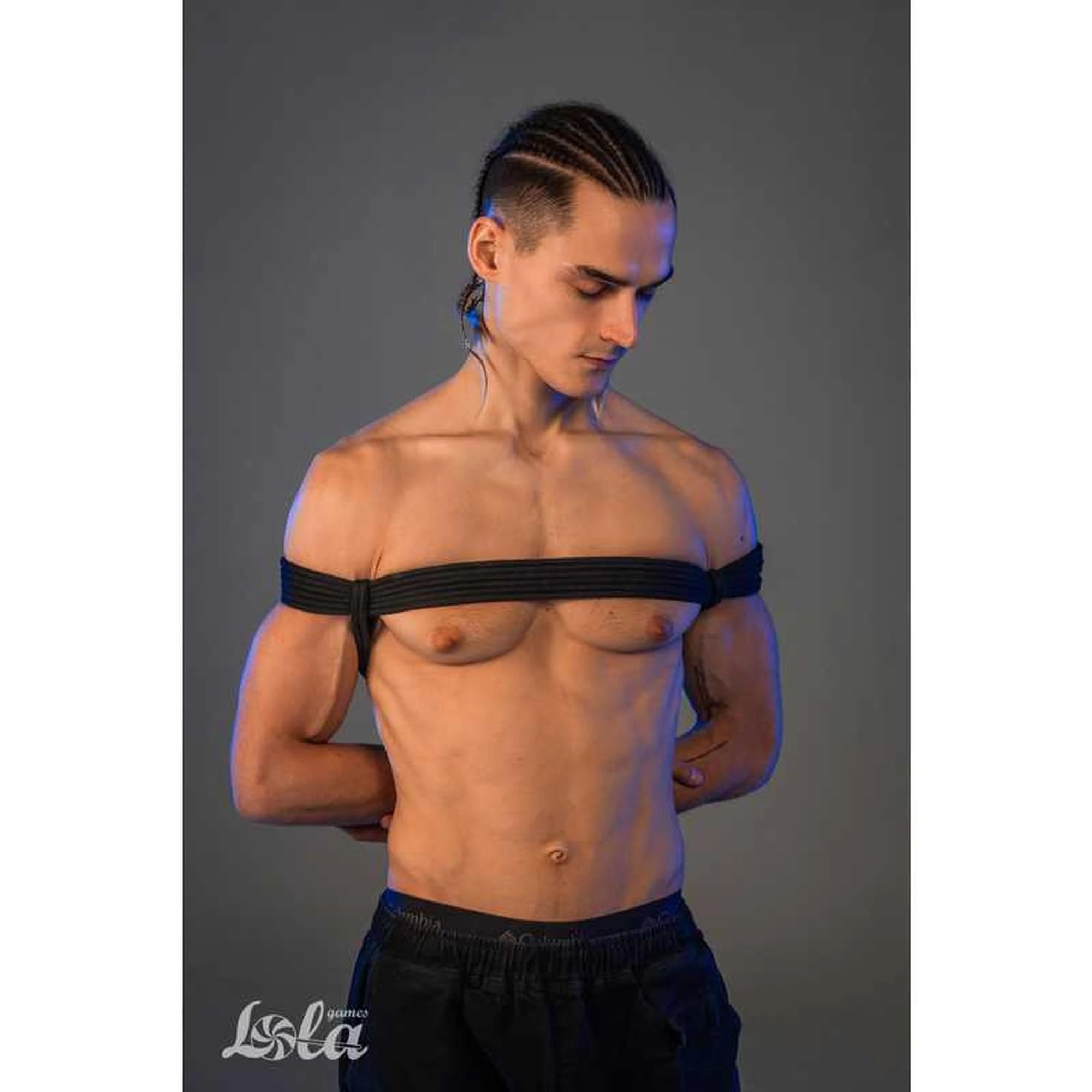 Corde Party Hard Ne pas déranger Noir 5m