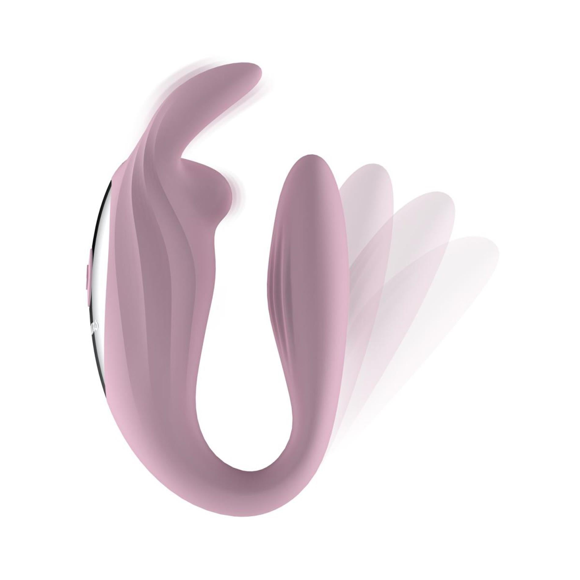 Teazers - C-Shape Toy with Rabbit and Remote Pink