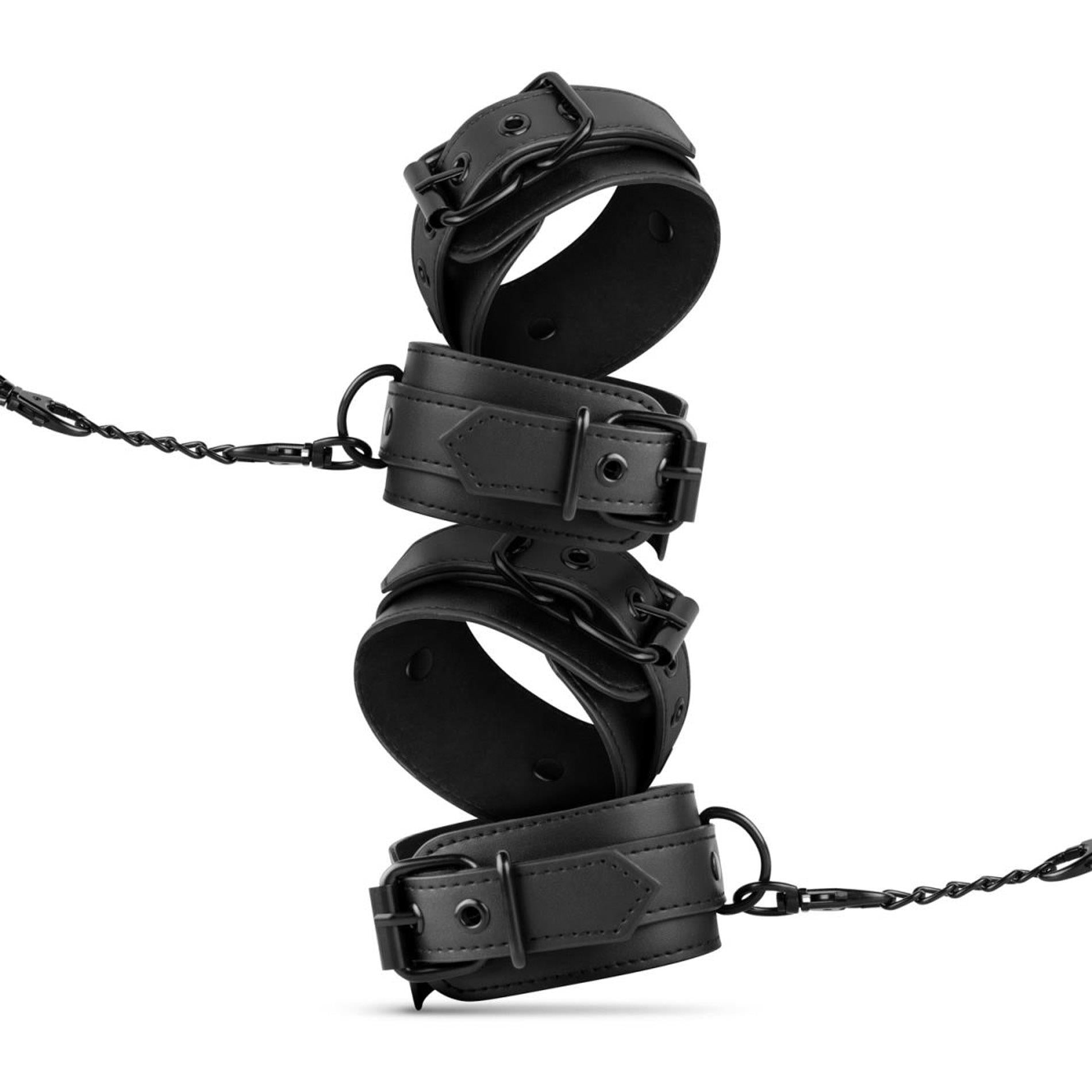 Bedroom Fantasies - Total Restraint Complete Set Black