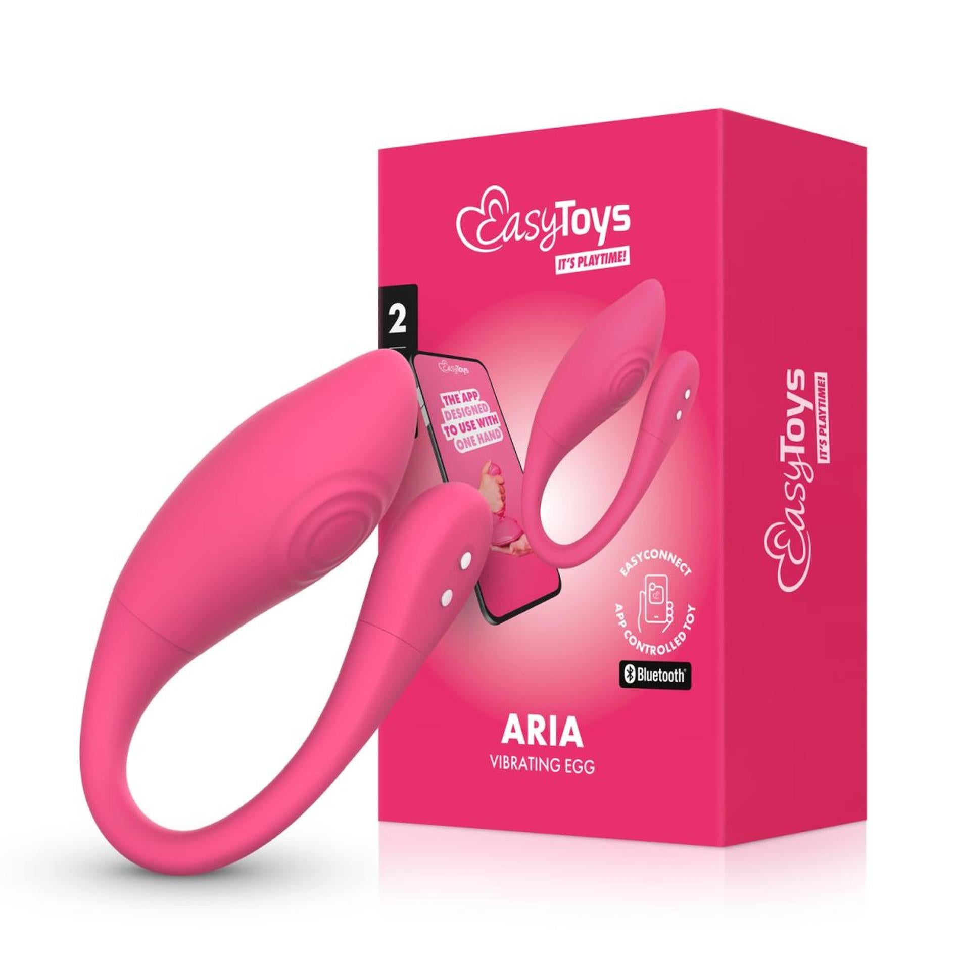 EasyConnect - Œuf vibrant Aria contrôlé par application
