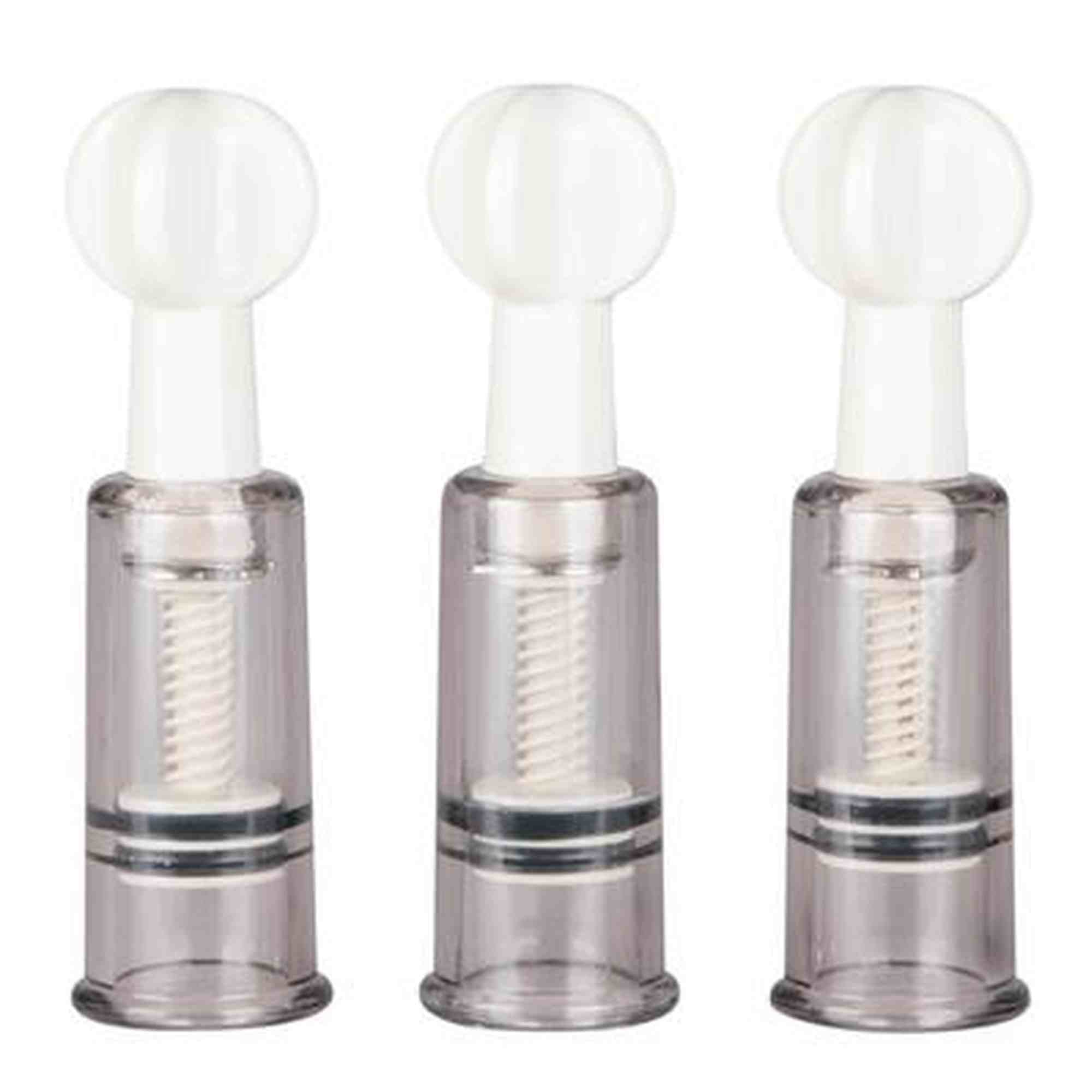 Pompka-Nipple & Clit Suckers 3 pcs