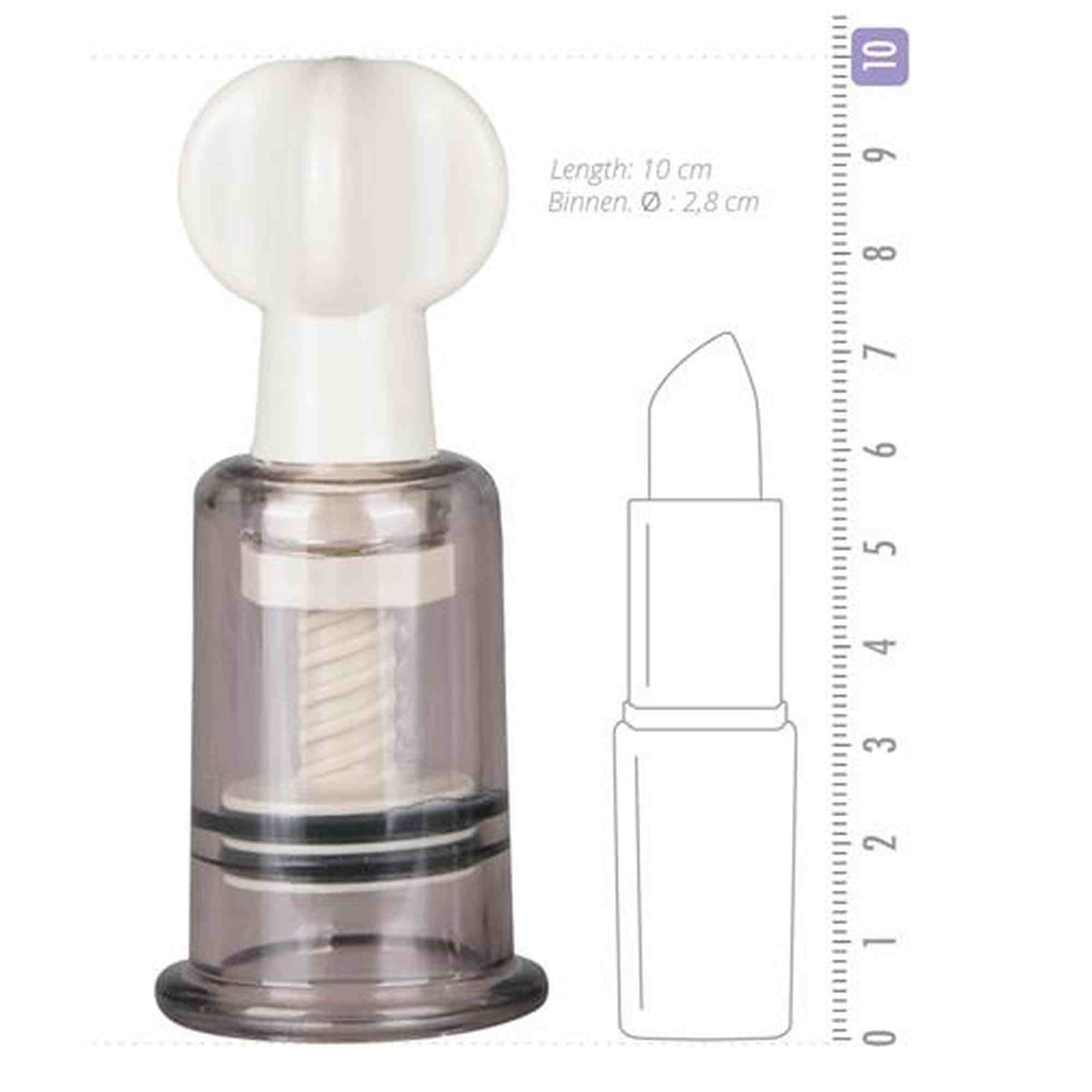 Pompka-Nipple & Clit Suckers Small 2 pcs