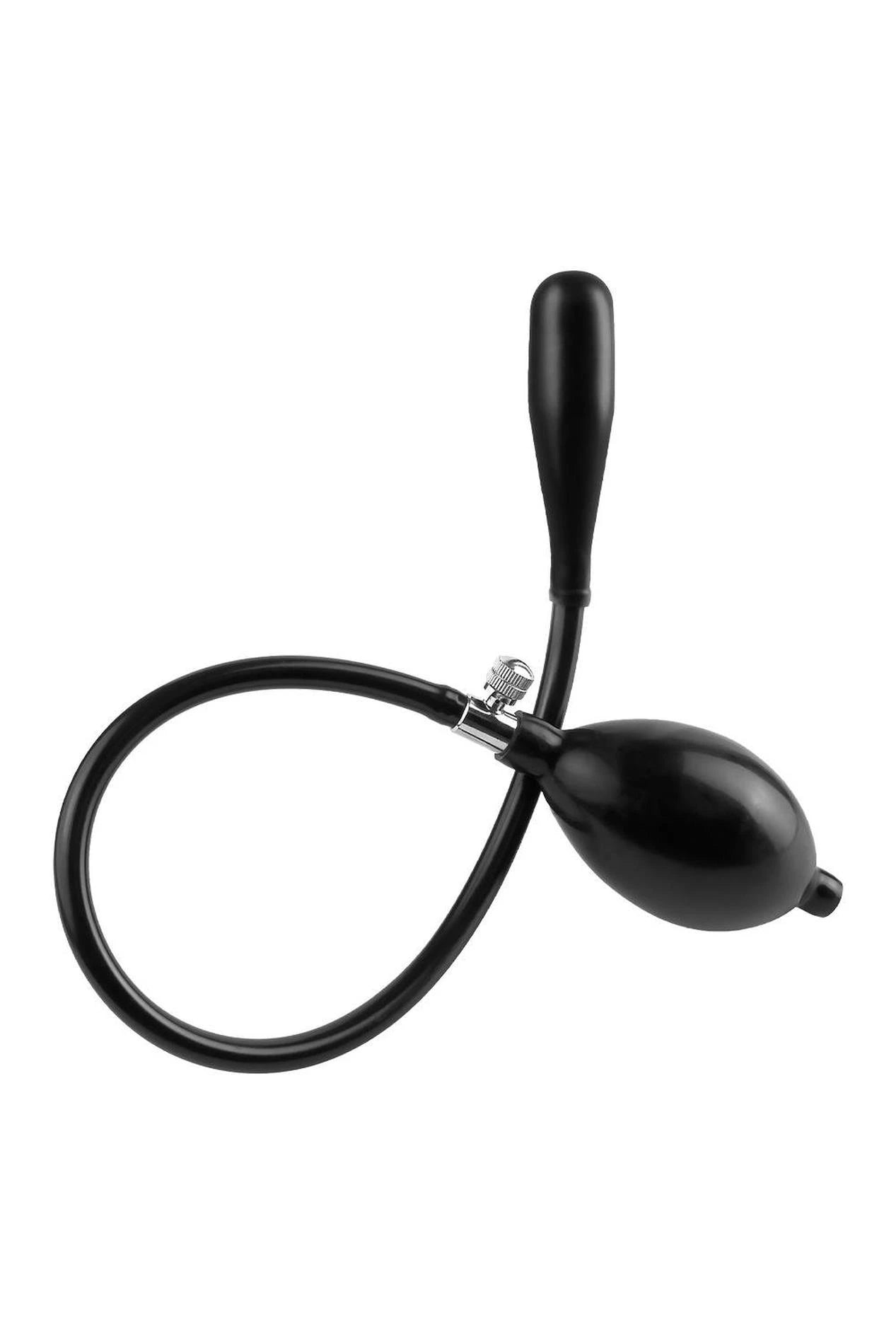 COLLECTION ANAL FANTASY ÉCARTEUR DE FESSES GONFLABLE EN SILICONE NOIR