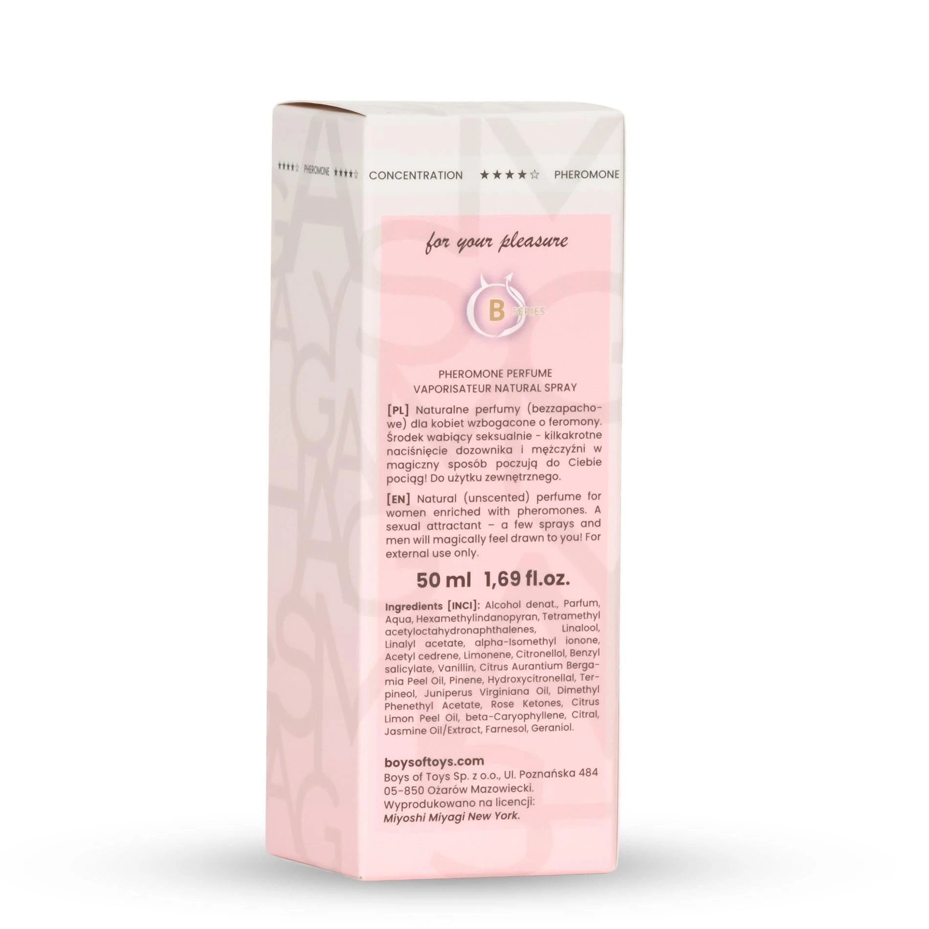 Miyoshi Miyagi PURE phéromone neutre 50ml FEMME