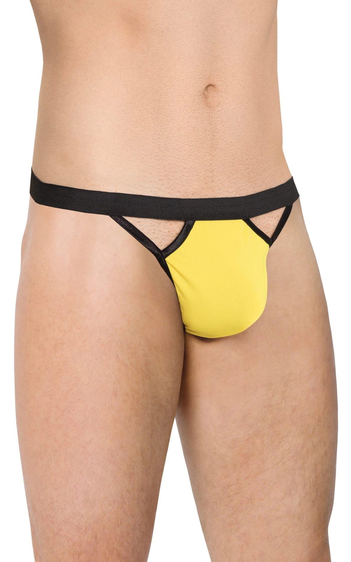 Men's Thong 4530 - yellow OneSize