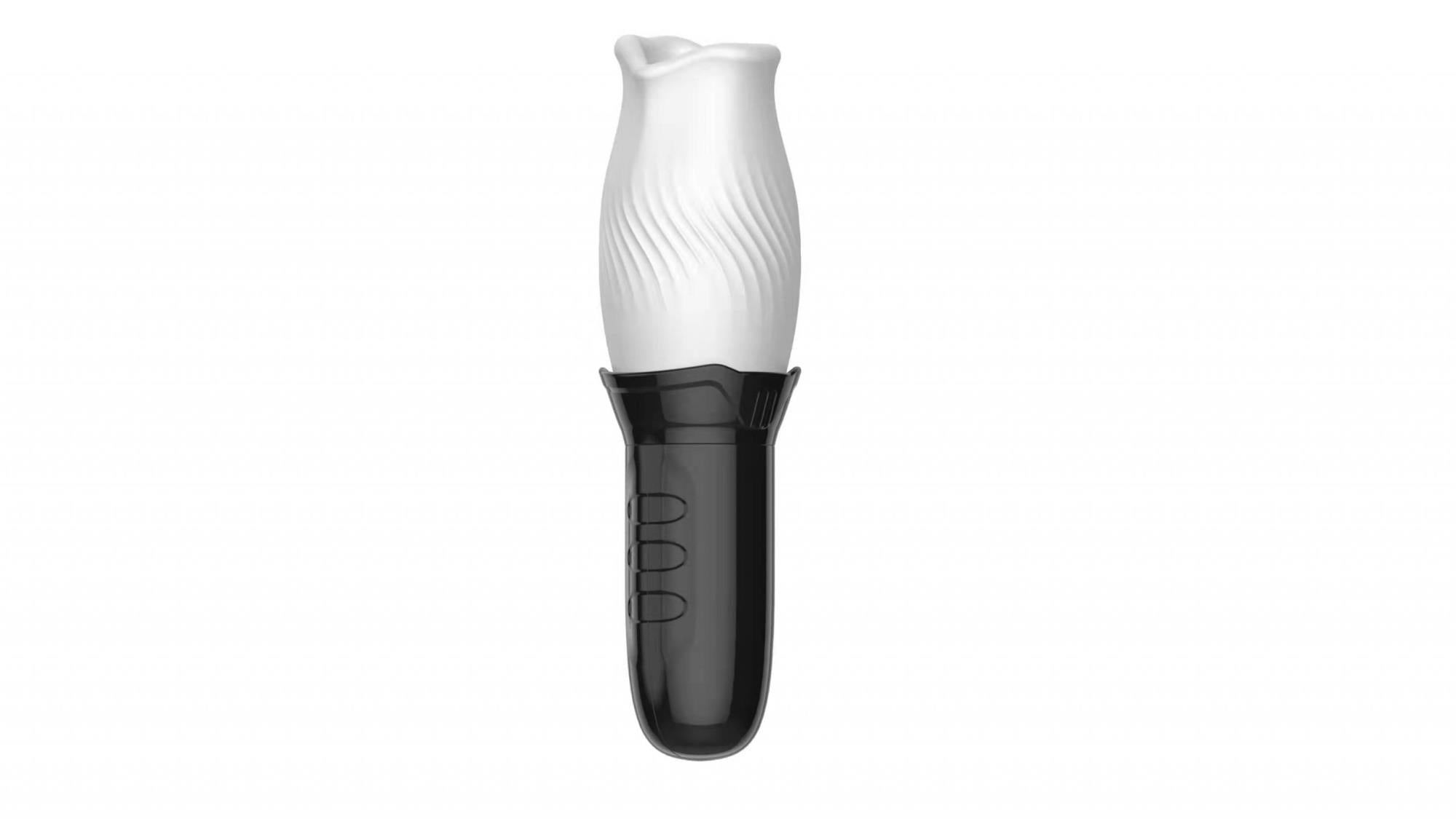 Rotating and vibrating masturbator