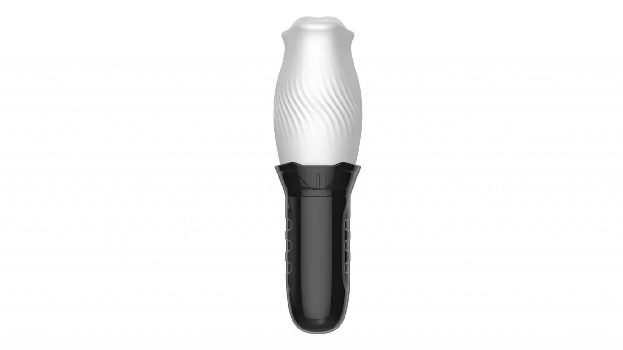 Rotating and vibrating masturbator