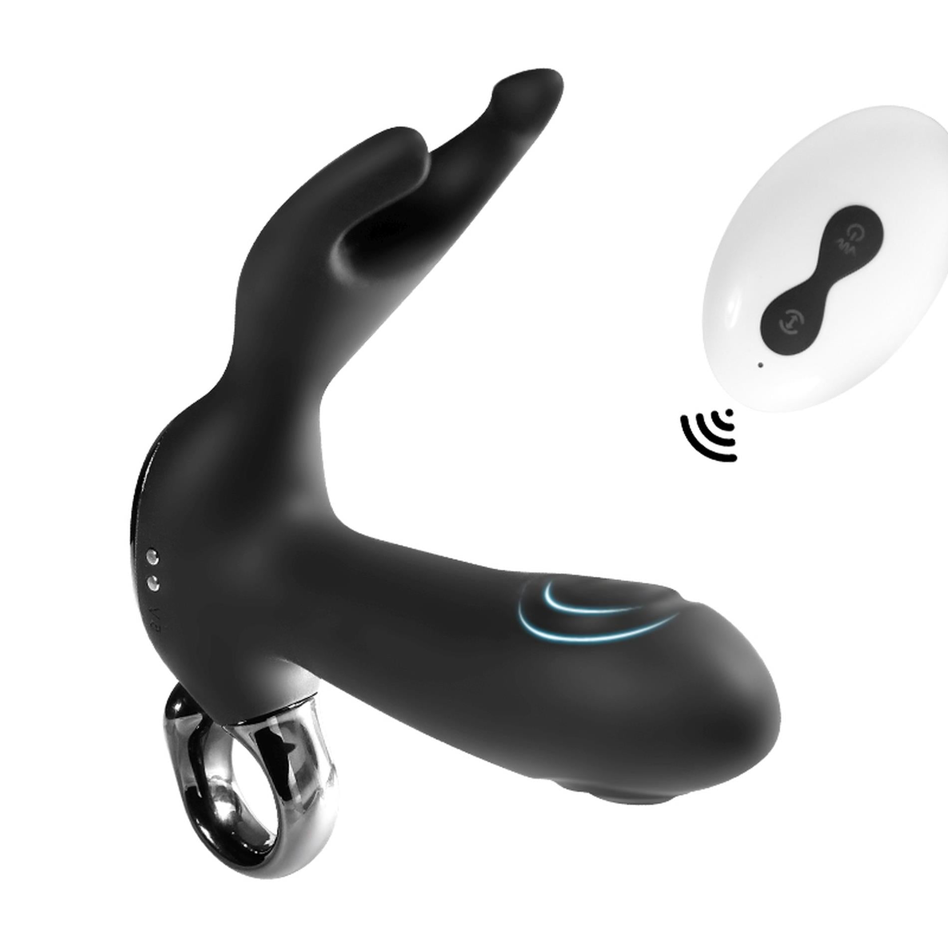 Vibreur anal à double stimulation