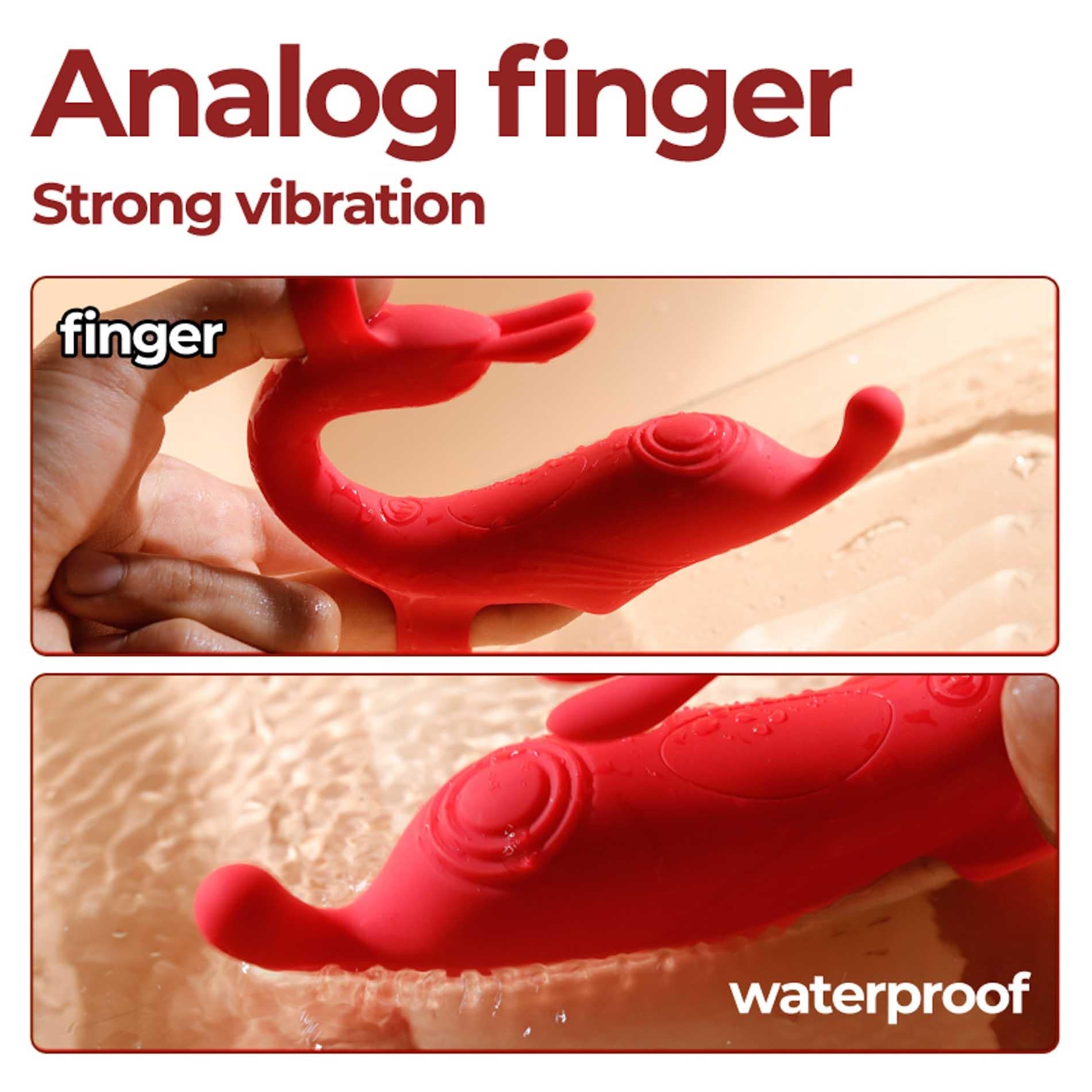 Vibromasseur de doigt