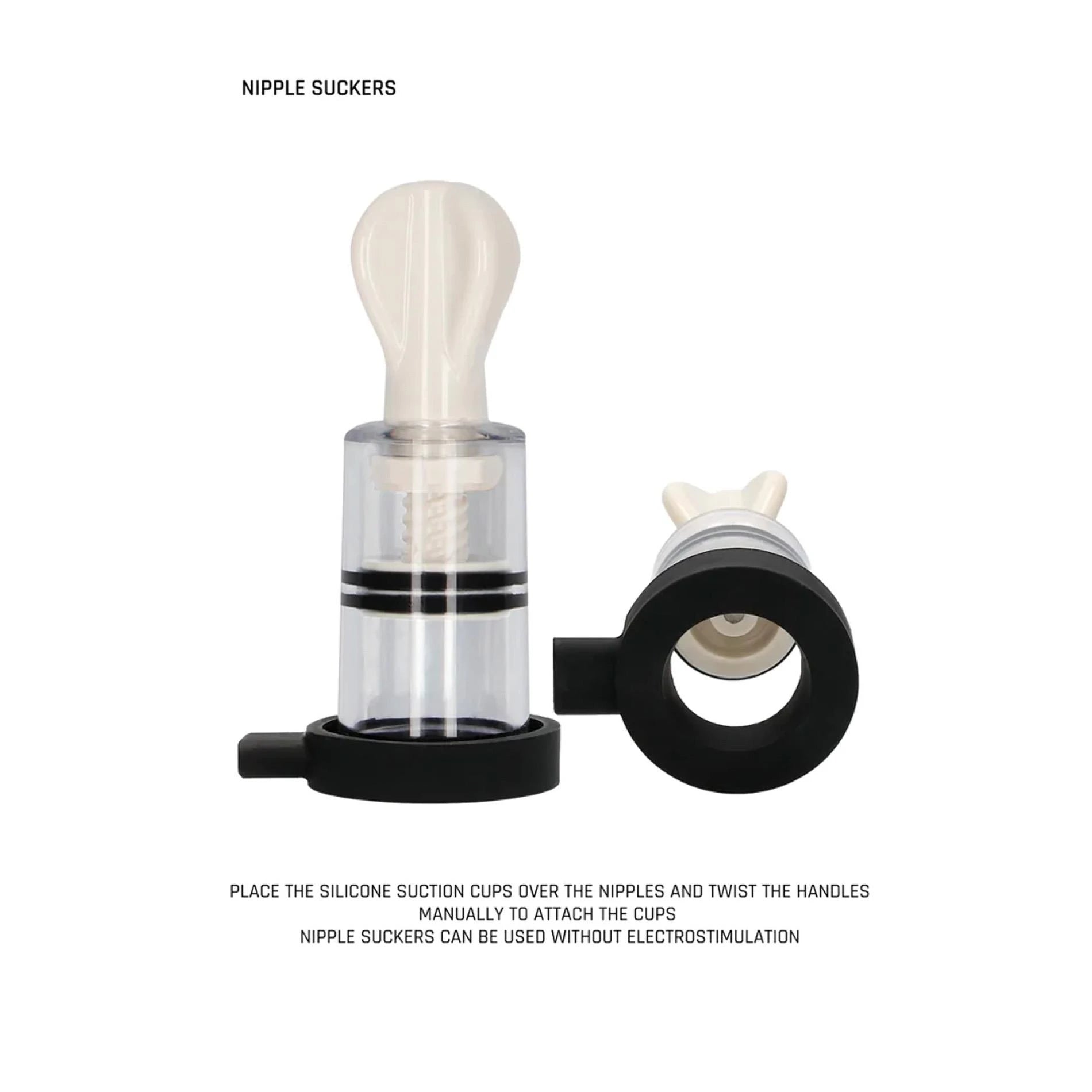 E-Stimulation Bi-Polar Nipple Suckers