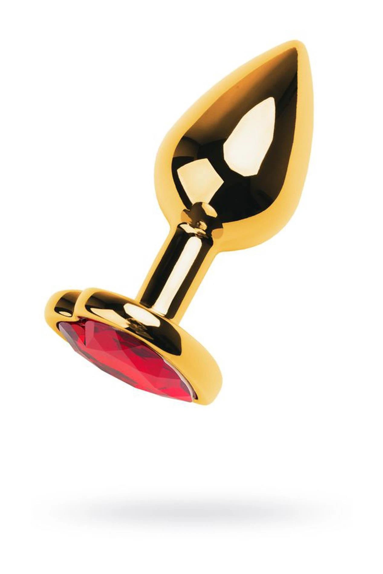 Plug anal doré avec gemme