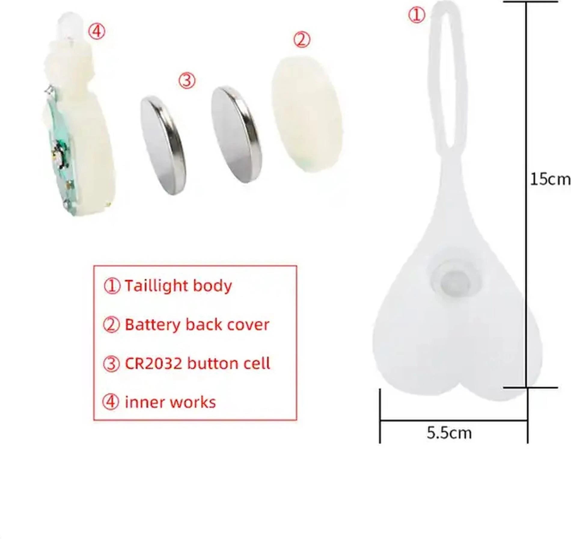 Kinky Pleasure - KP020 - Flashing Lightning Balls - 3 pieds - 1 pièce