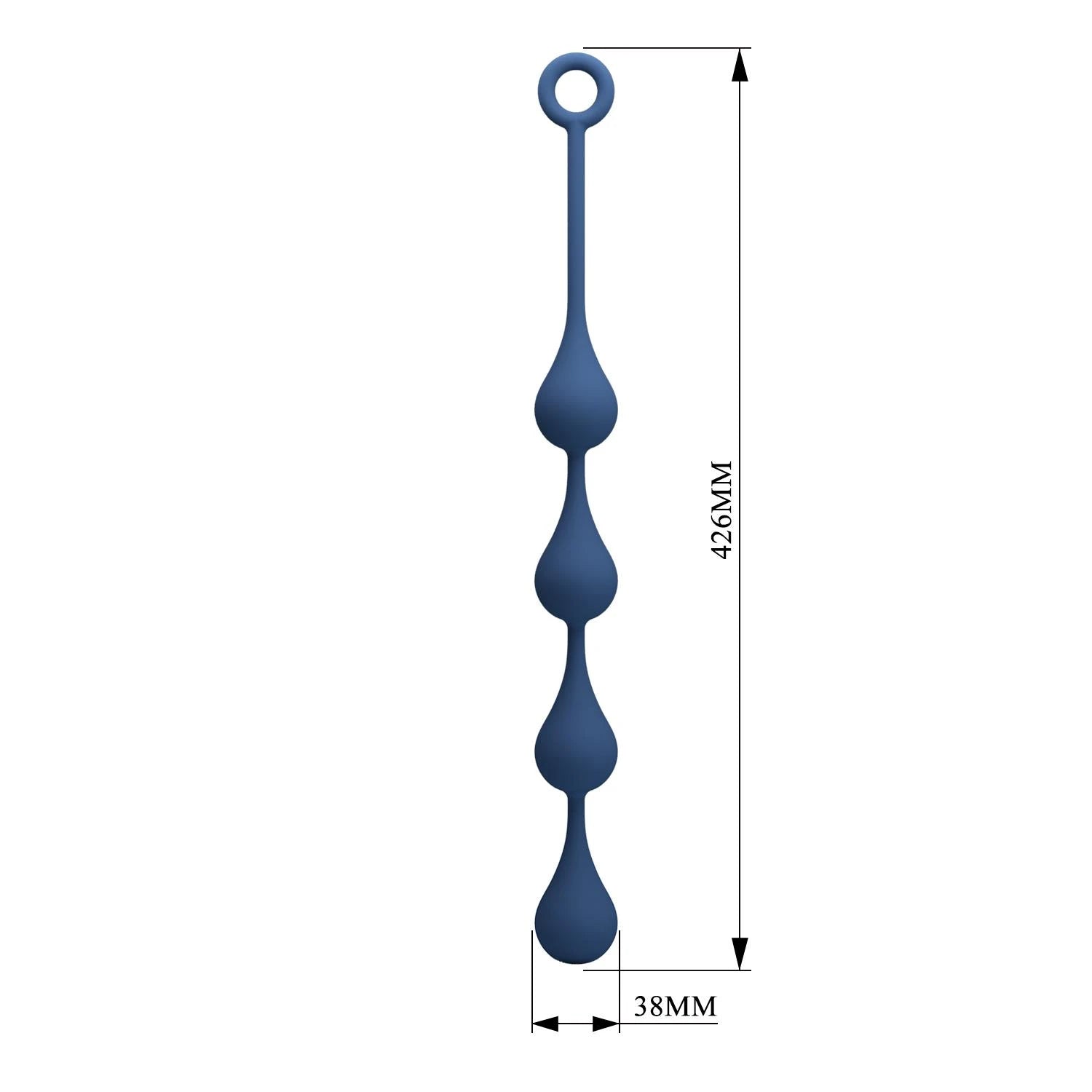 MR. PLAY Waterdrop Anal Balls – 42,6 cm L