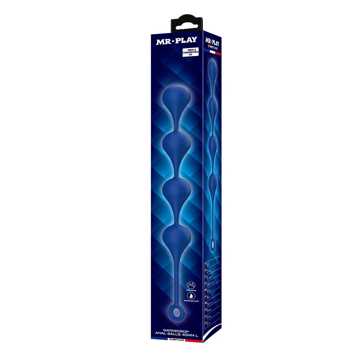 MR. PLAY Waterdrop Anal Balls – 42,6 cm L