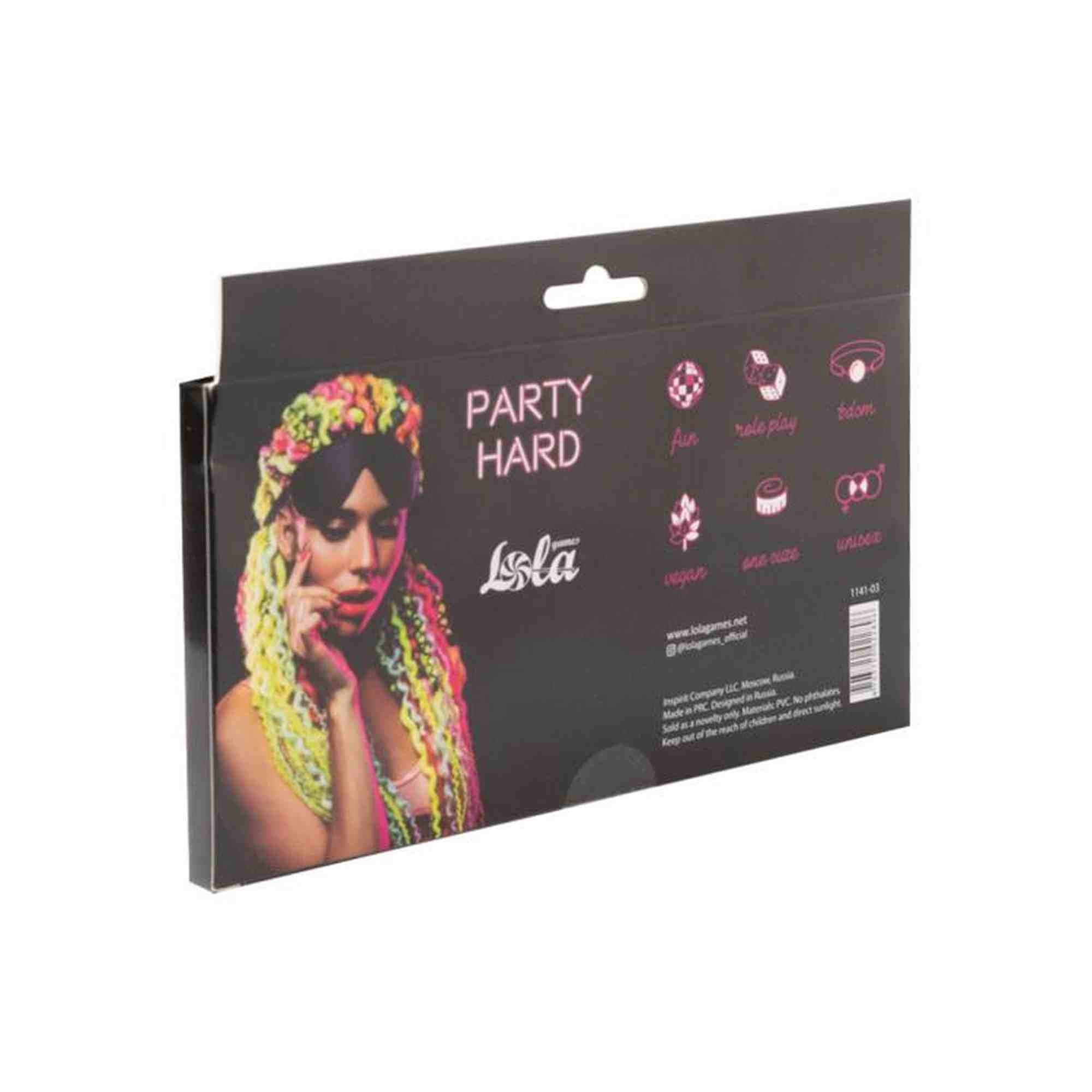 Mask Party Hard Shy Black