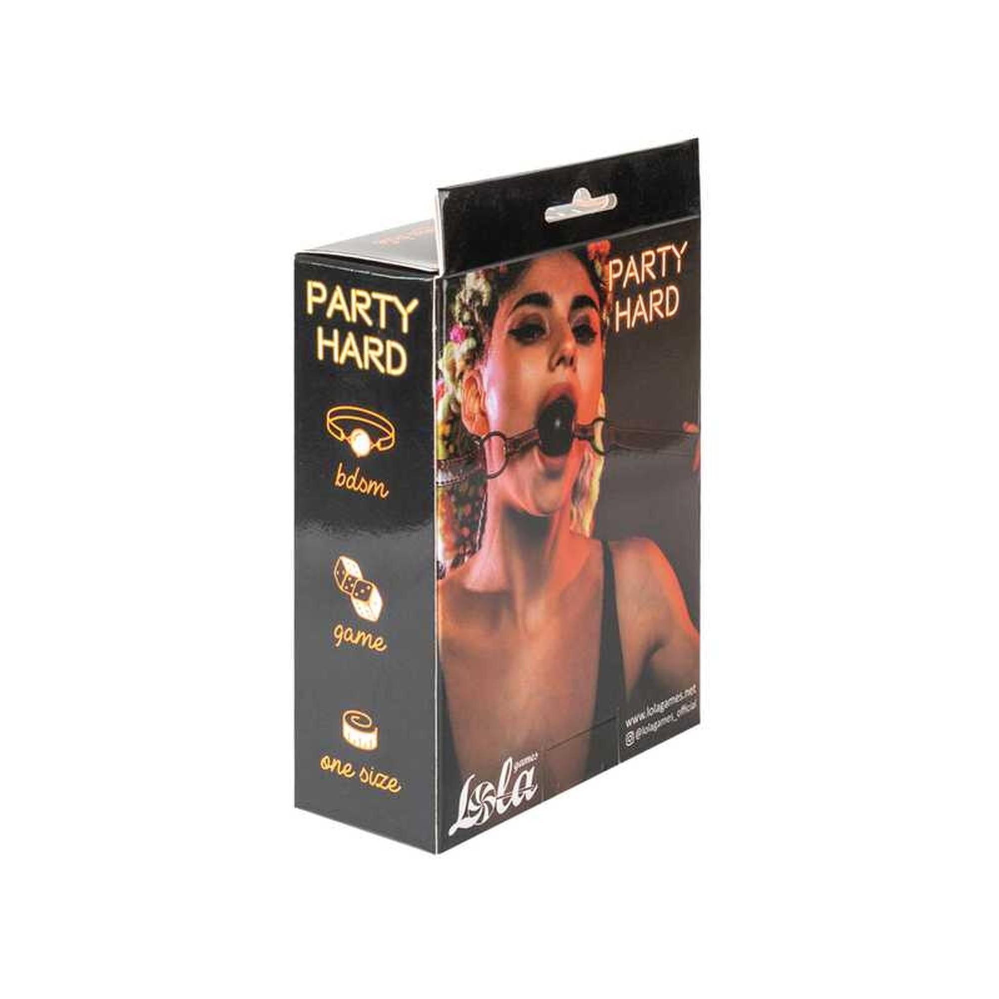 Bâillon Party Hard Mordant