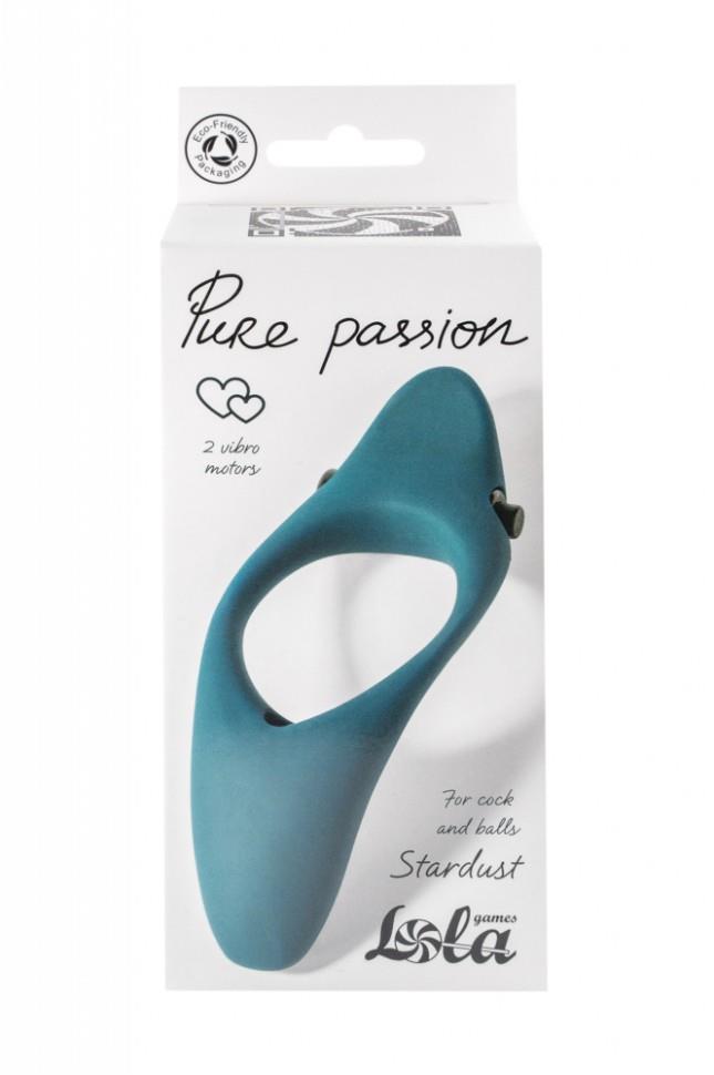Érection Vibroring Pure Passion Stardust Green