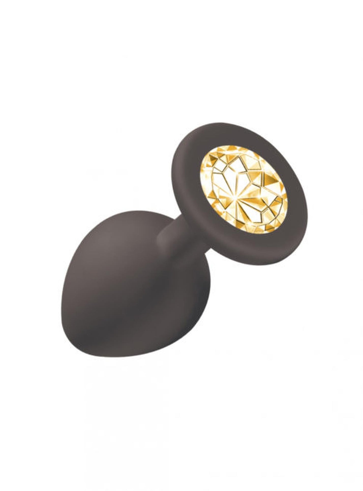 Plug Anal Plug Emotions Cutie Medium Noir cristal doré