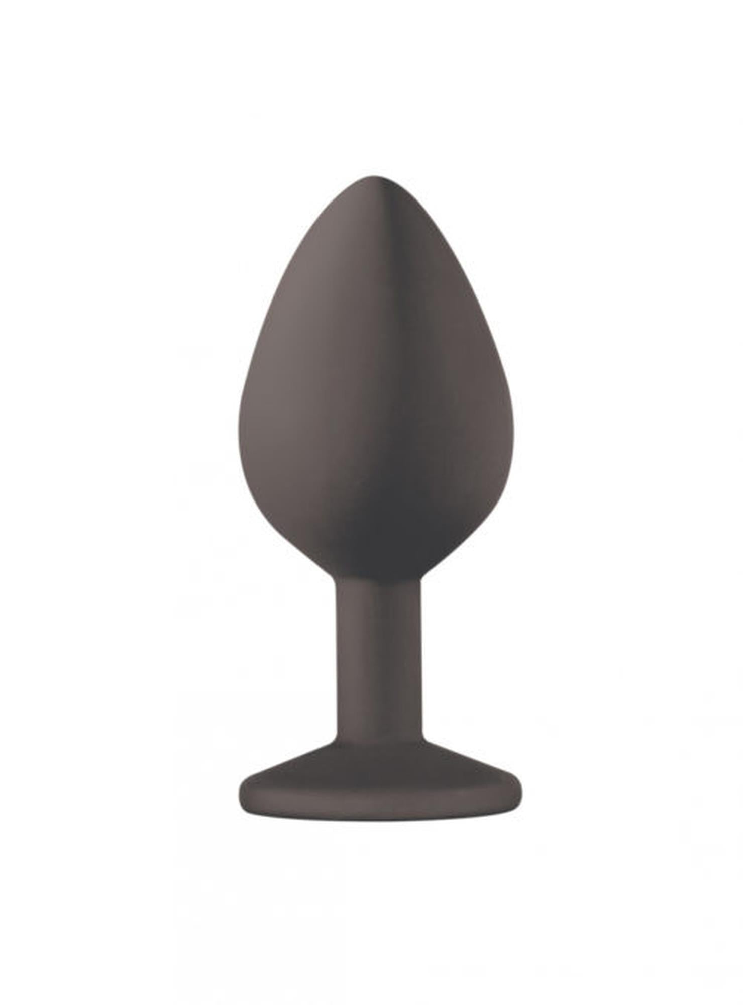 Plug Anal Plug Emotions Cutie Medium Noir cristal doré