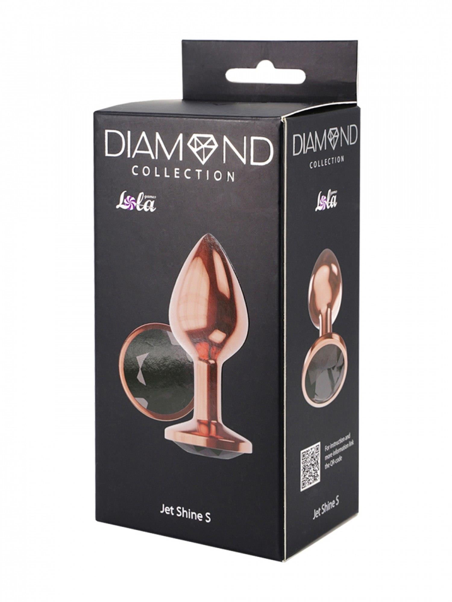 Plug-Bouton Diamond Jet Shine S Or Rose