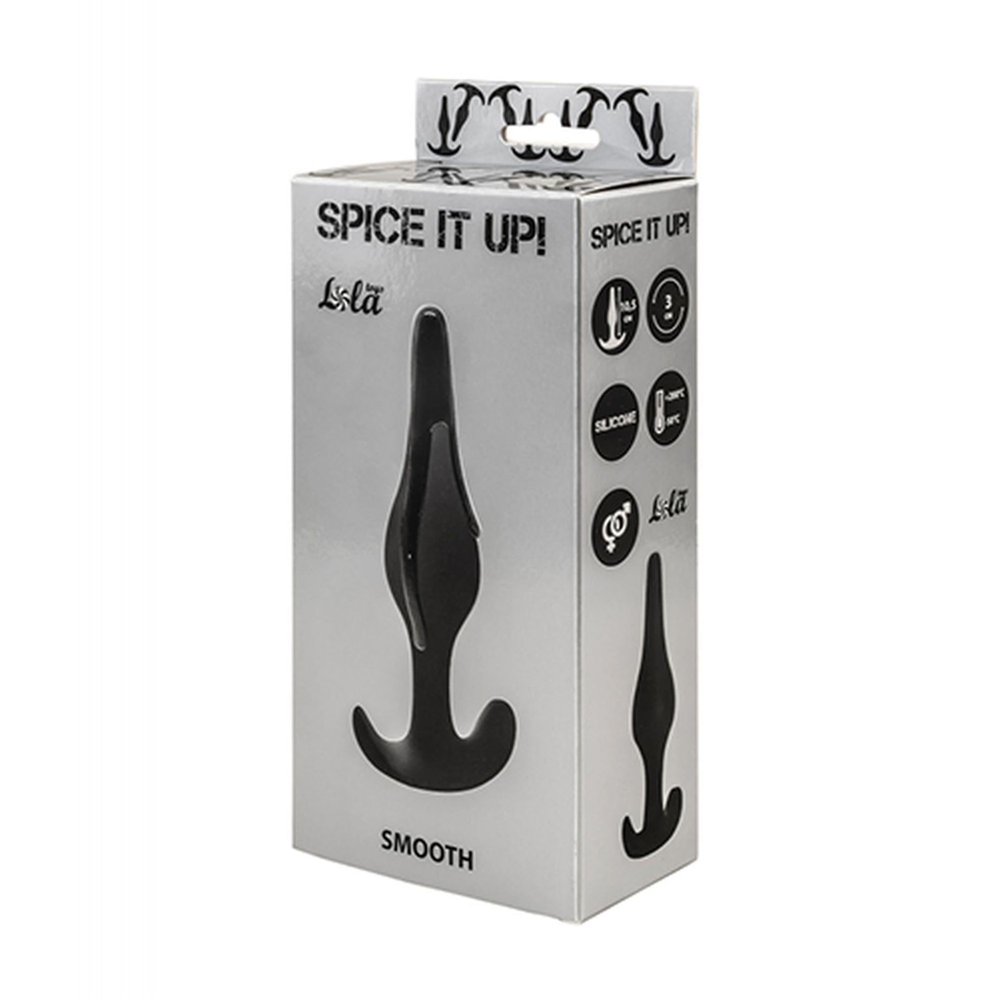 Plug anal plug Spice it up Lisse Noir