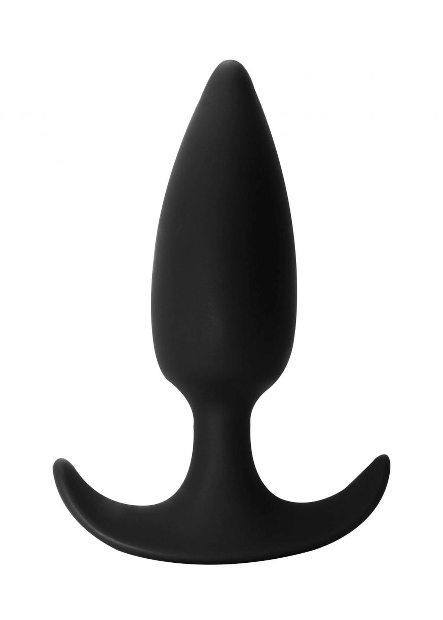 Plug-Anal plug with a misplaced center of gravity Spice it up Delight Black