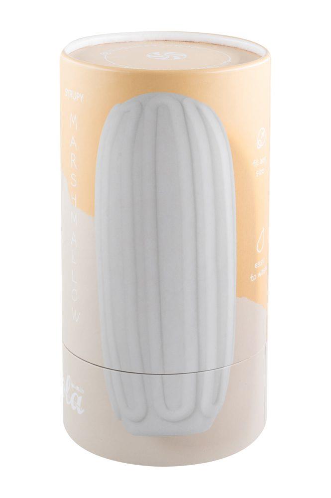 Masturbateur guimauve maxi blanc sirupeux