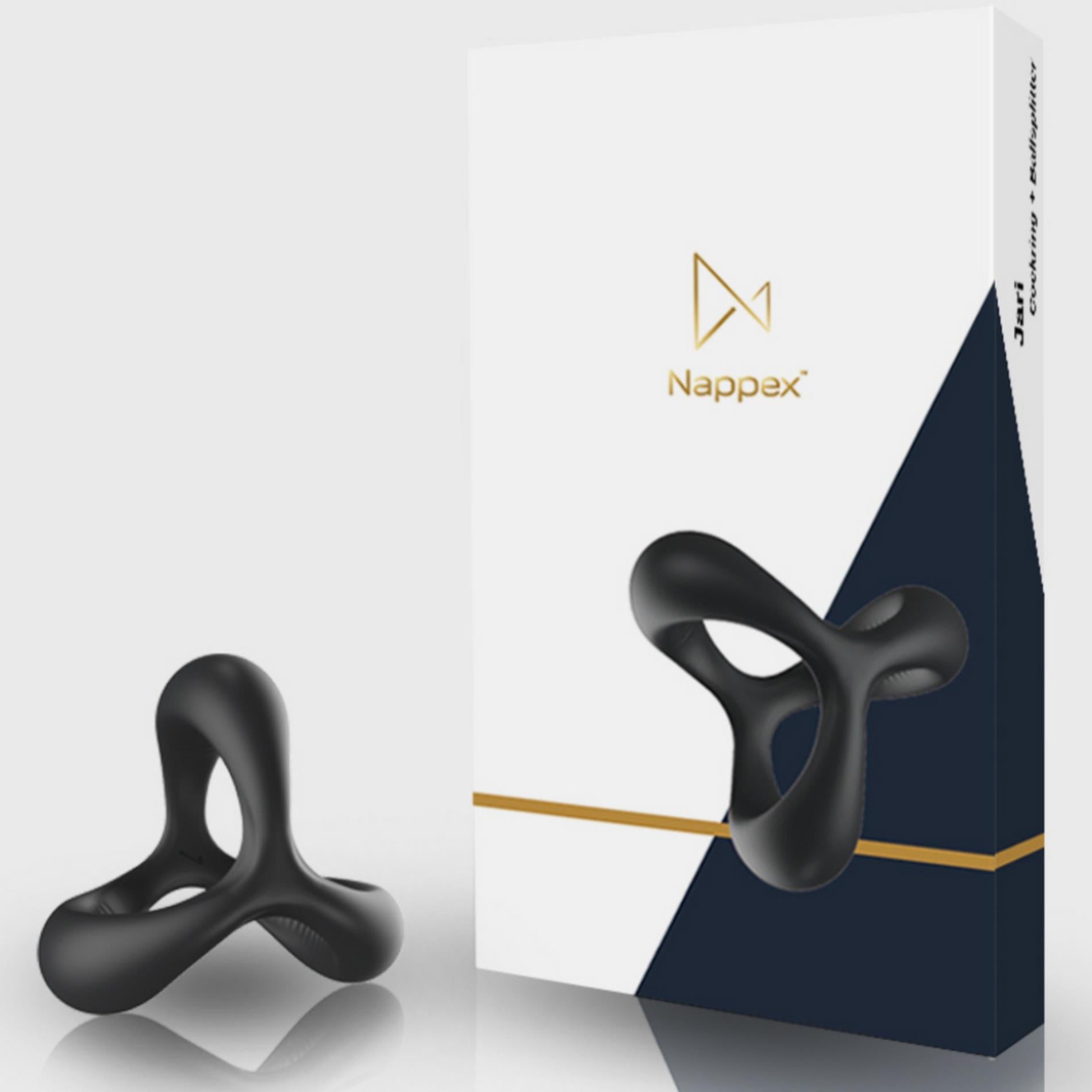 Cockring - Nappex™ Jari - Anneaux péniens haut de gamme (10 langues)