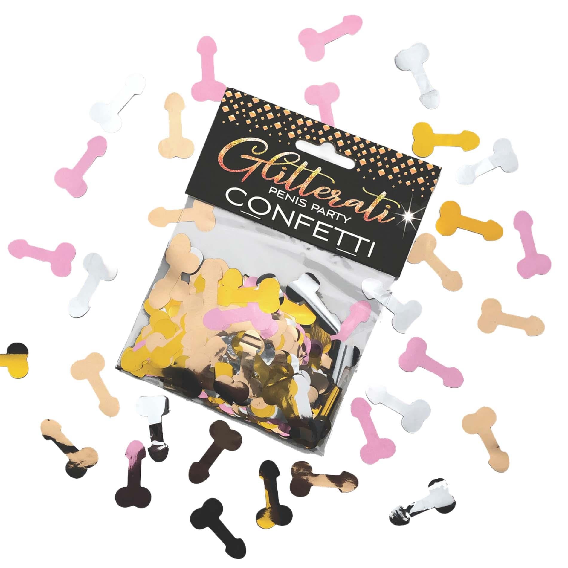GLITTERATI, Confettis de pénis